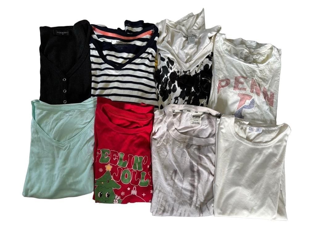 Women’s Tops Bundle – 8 Pieces – Mixed Brands, Colors & Styles 1