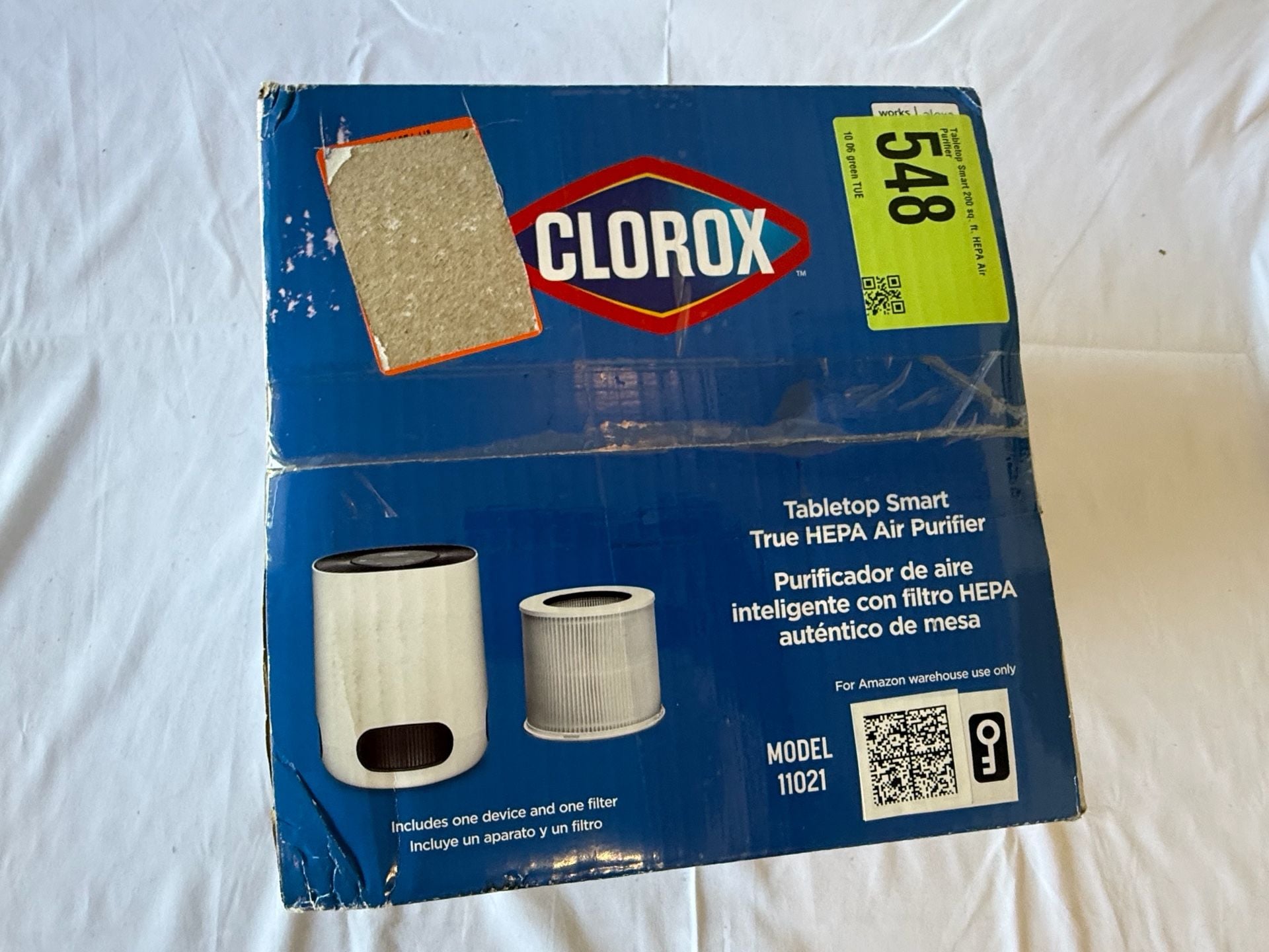 Tabletop Smart True HEPA Air Purifier New In Box 7