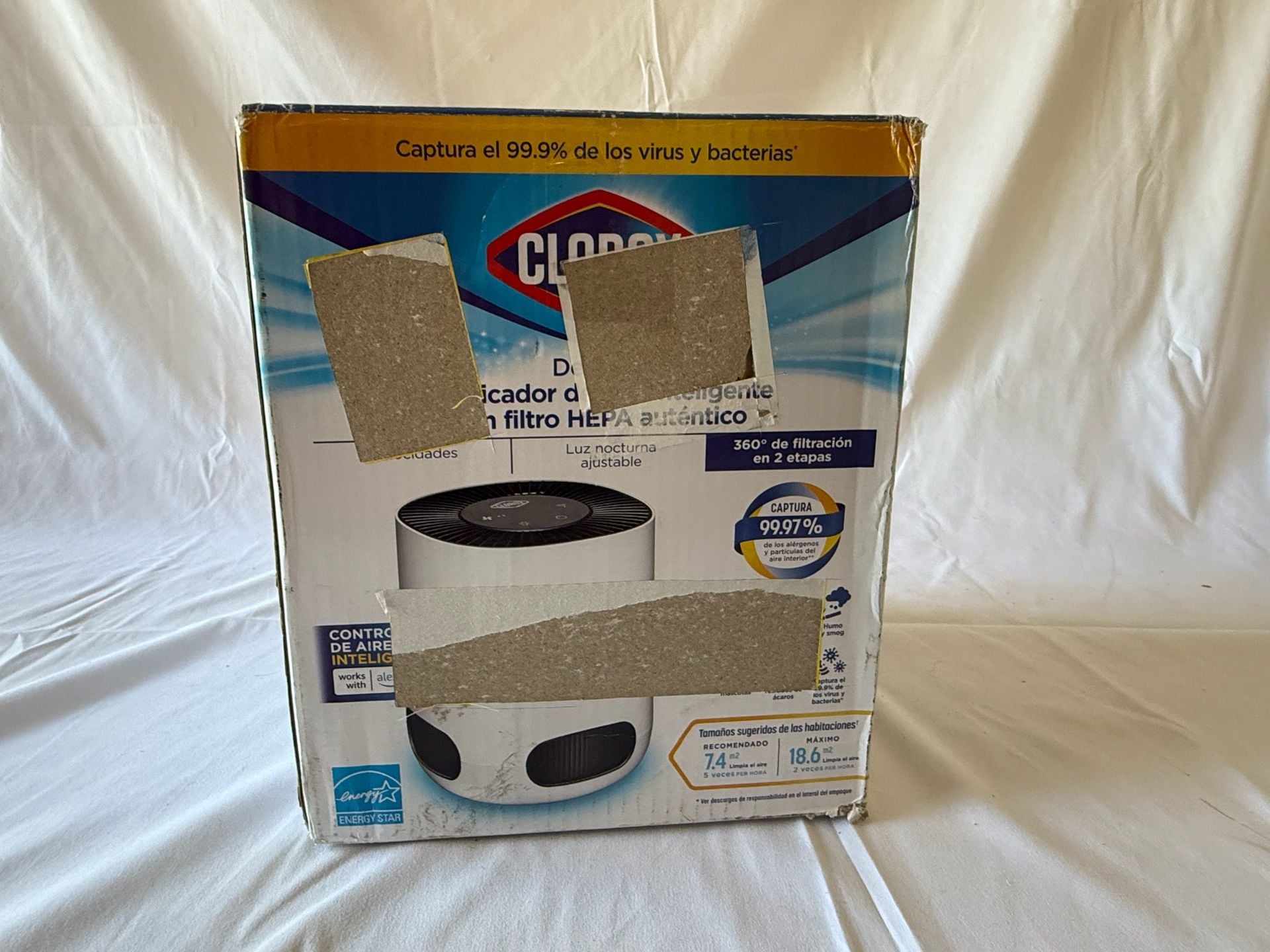 Tabletop Smart True HEPA Air Purifier New In Box 8