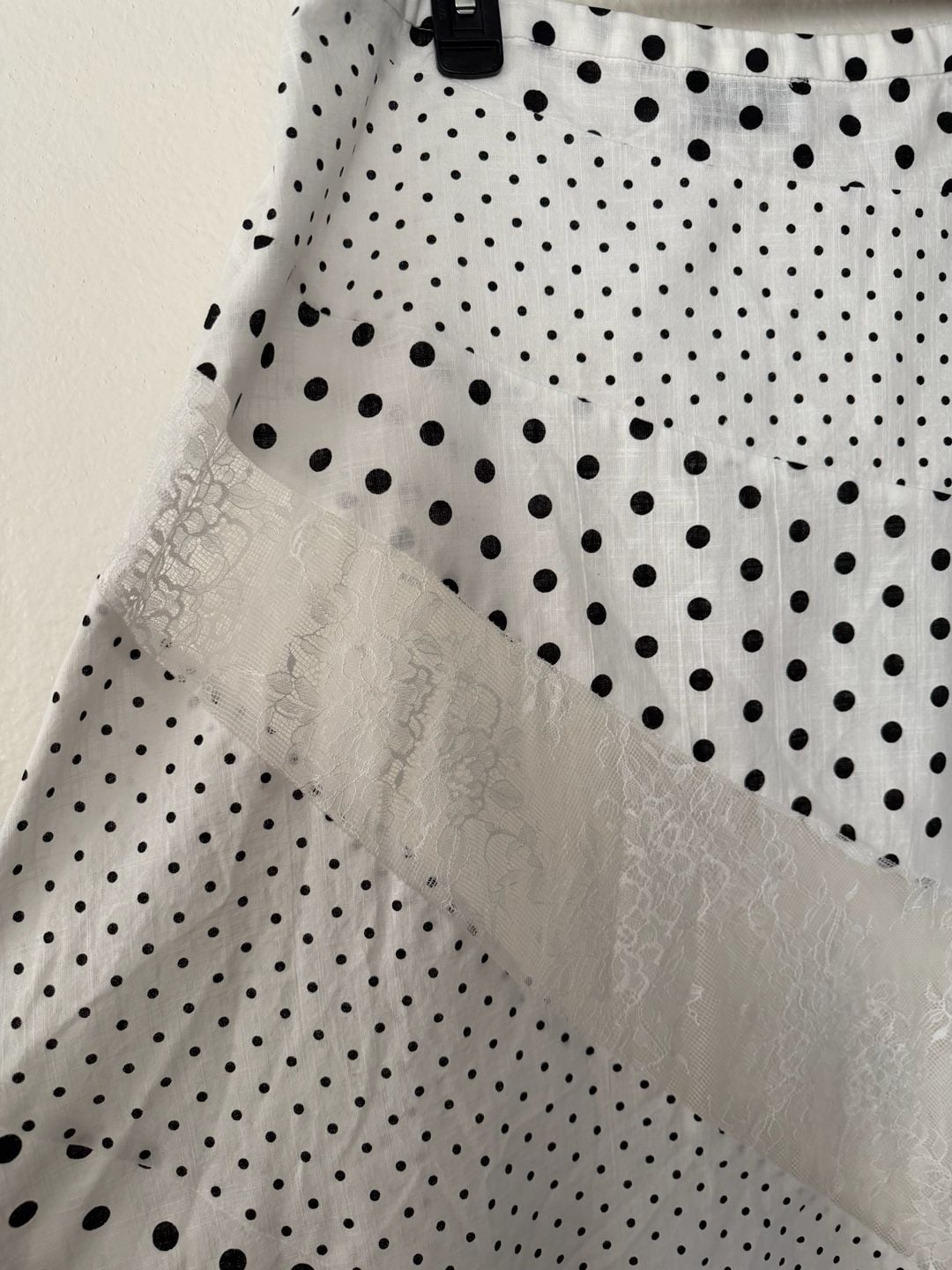 Princess Polly Polka Dot Lace Asymmetrical Skirt 6
