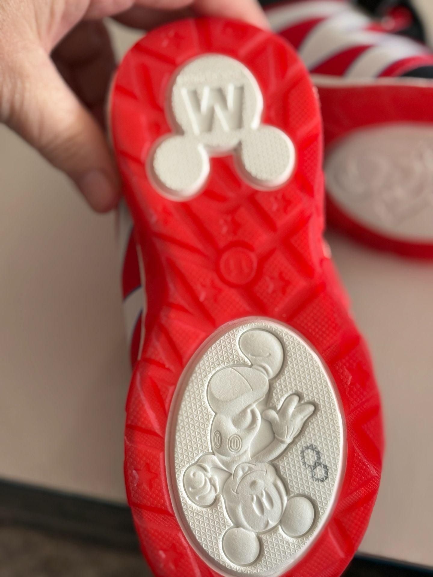Disney Mickey Mouse Light Up Sneakers Size 11 Black Red Kids Shoes 3