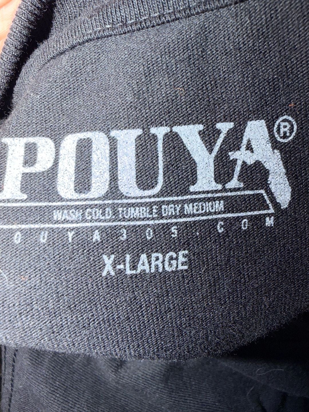 Pouya No Phones Allowed Intimate Experience T-Shirt X-Large Black 4
