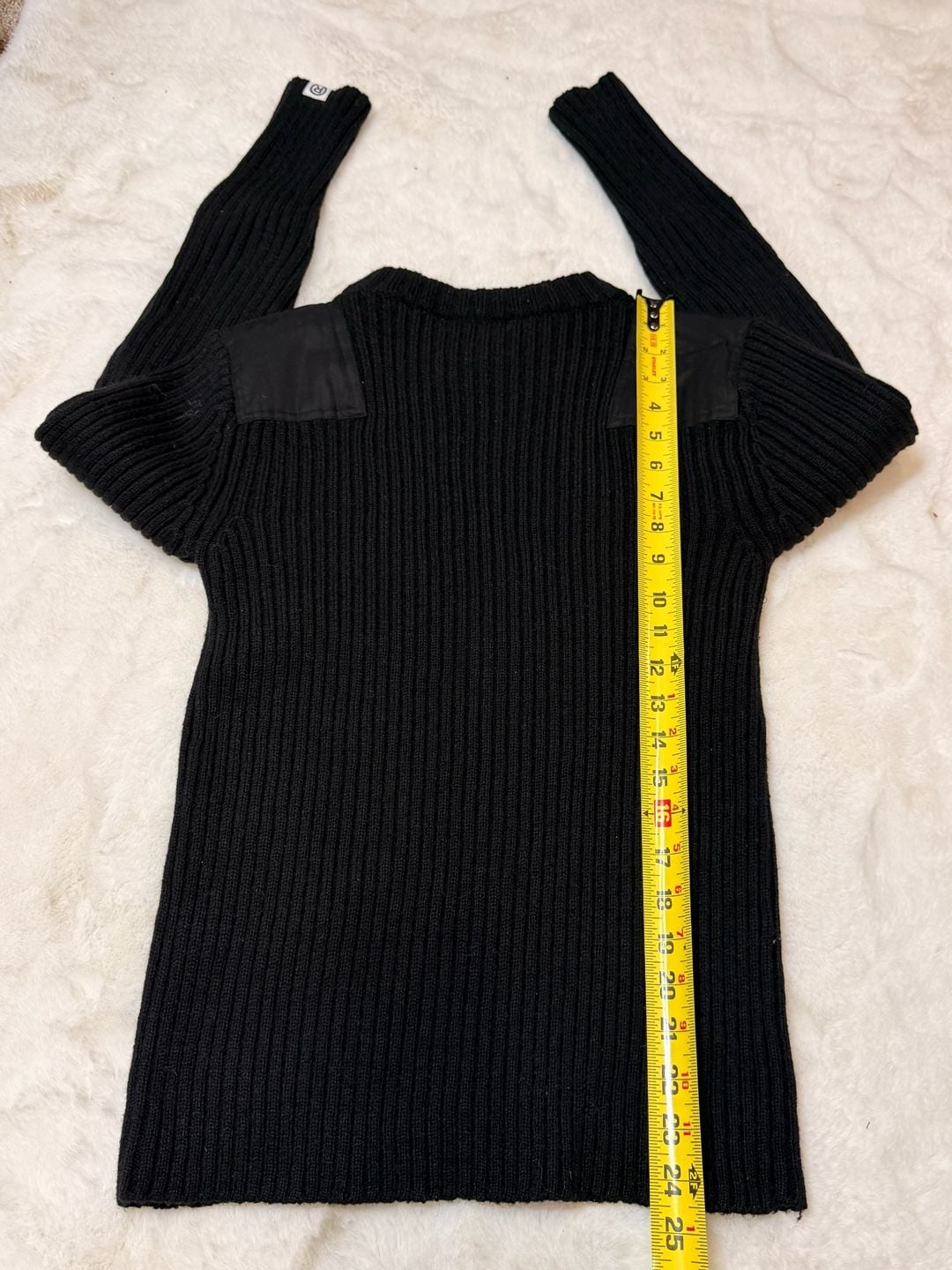 A Bathing Ape Classics Ribbed Sweater Size S Black 10