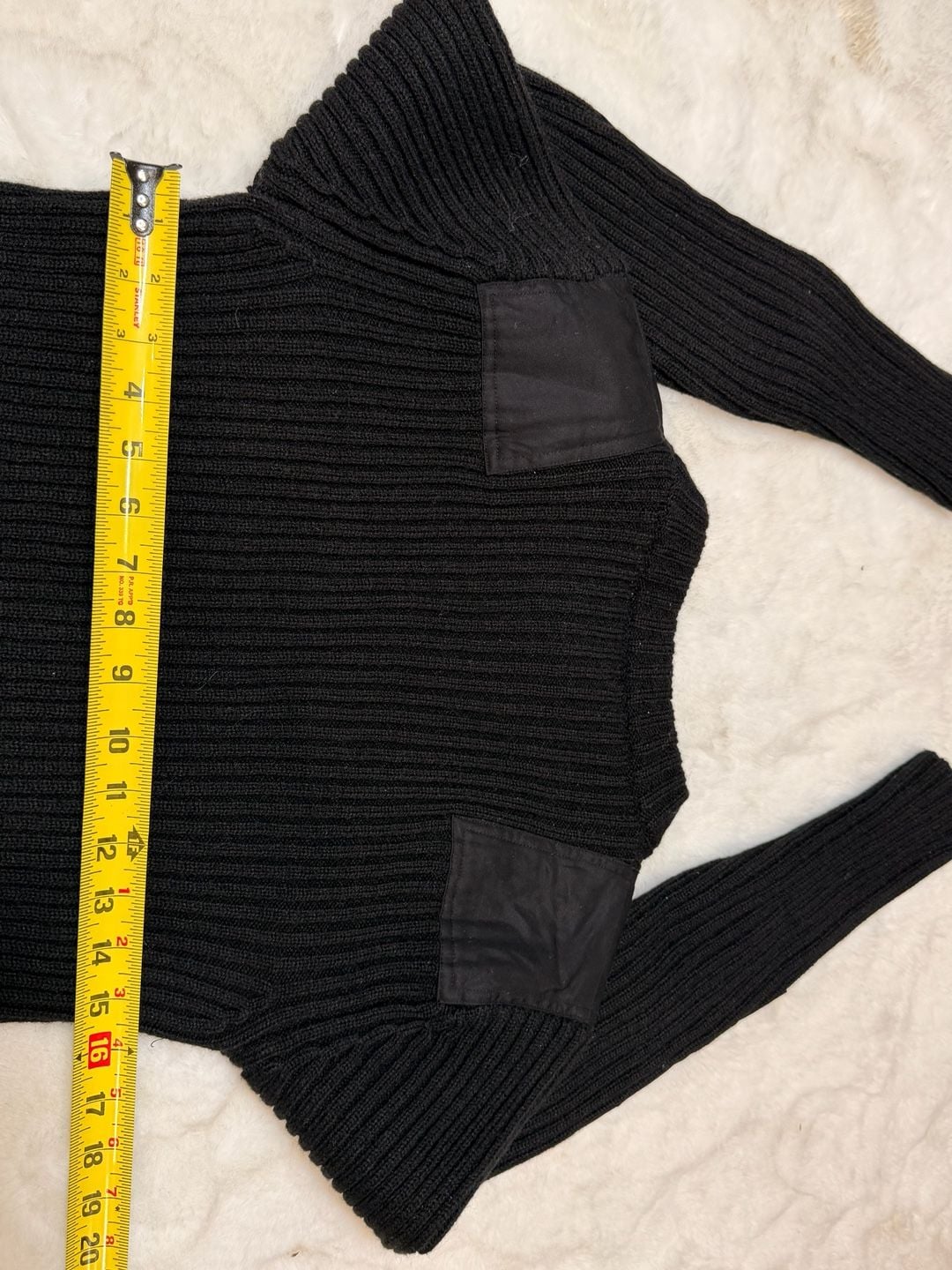A Bathing Ape Classics Ribbed Sweater Size S Black 11