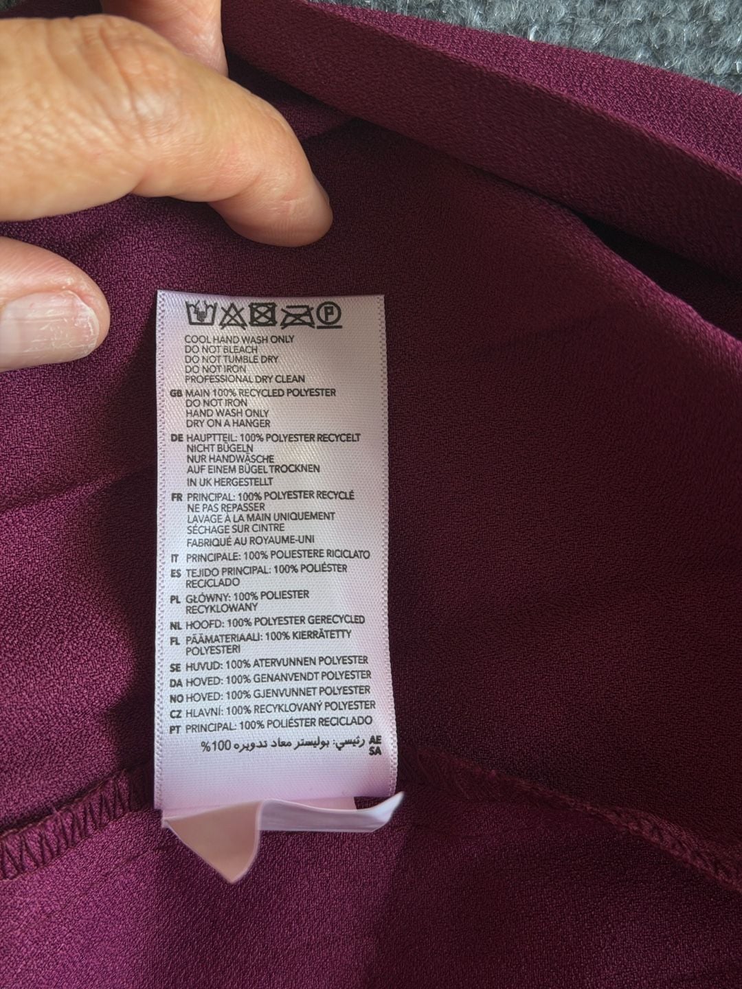 Closet London New Purple Dress 14 3