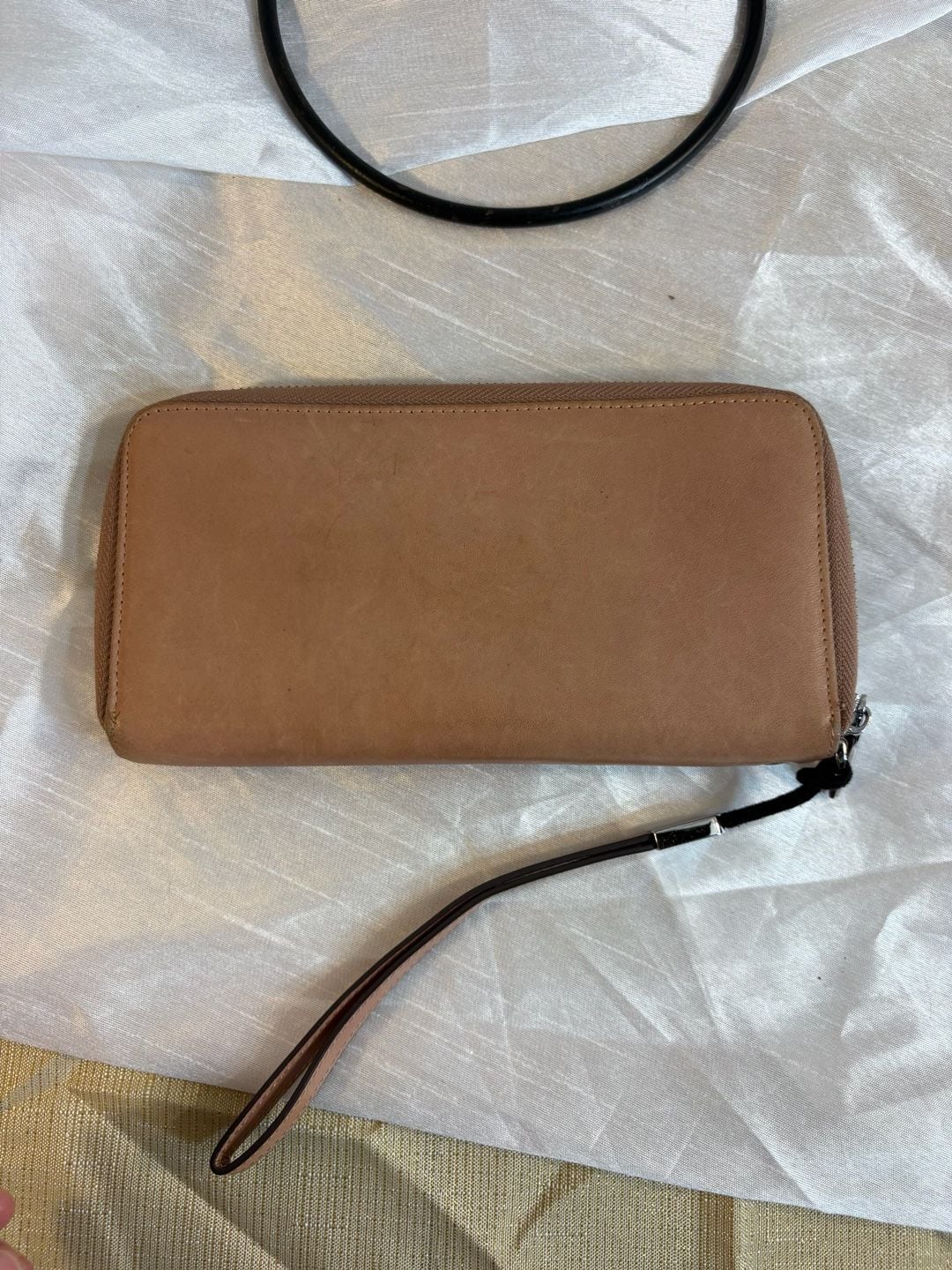 Lavemi RFID Wallet pink Leather Zip Around Wristlet Clutch 3