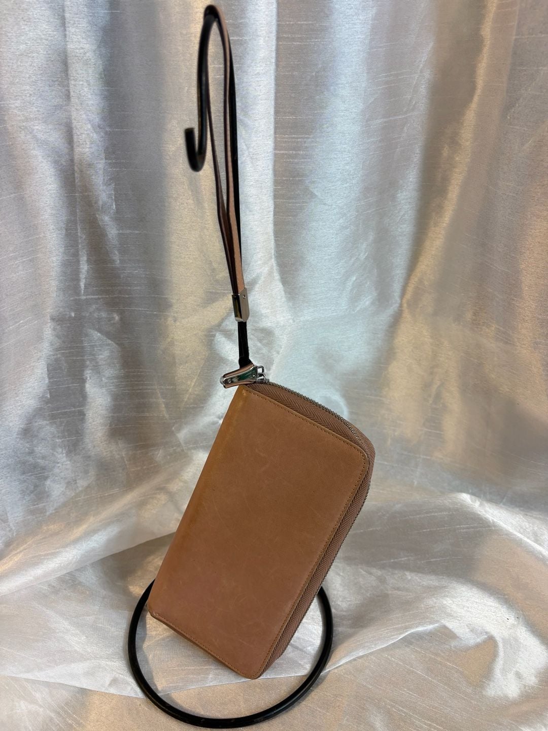 Lavemi RFID Wallet pink Leather Zip Around Wristlet Clutch 5