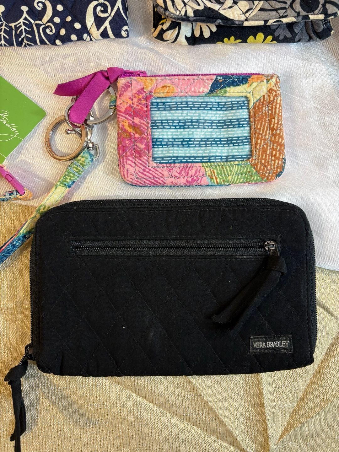 Vera Bradley Quilted Handbag Lot of 9 Assorted Bags and Accessories 2