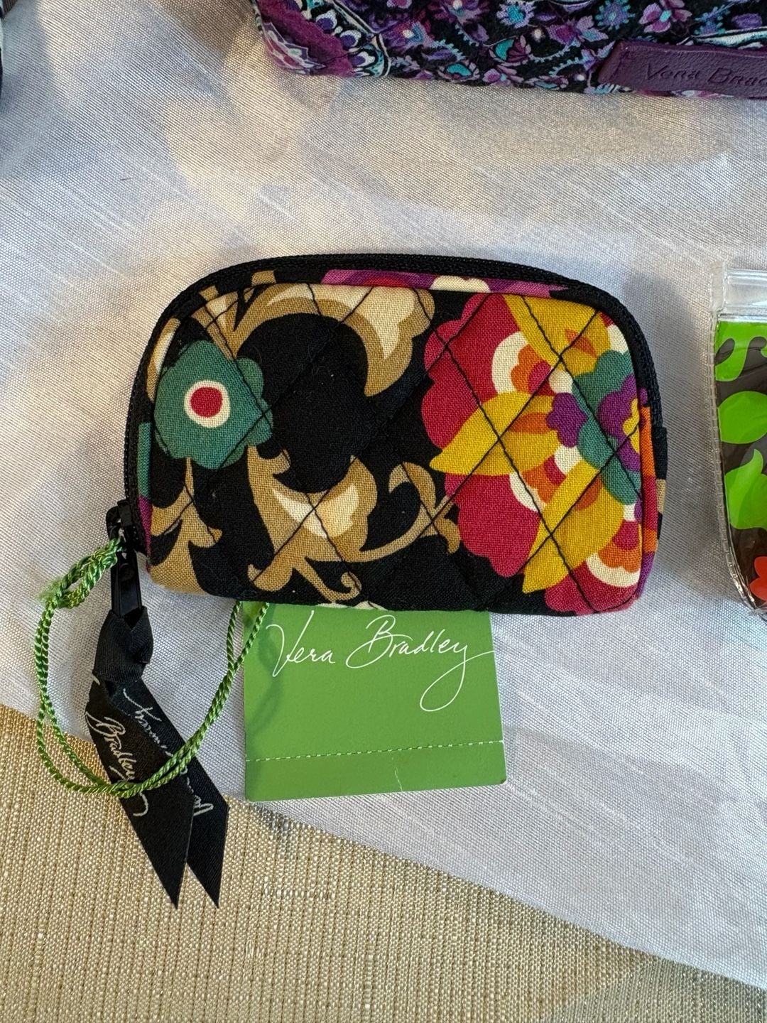 Vera Bradley Quilted Handbag Lot of 9 Assorted Bags and Accessories 5