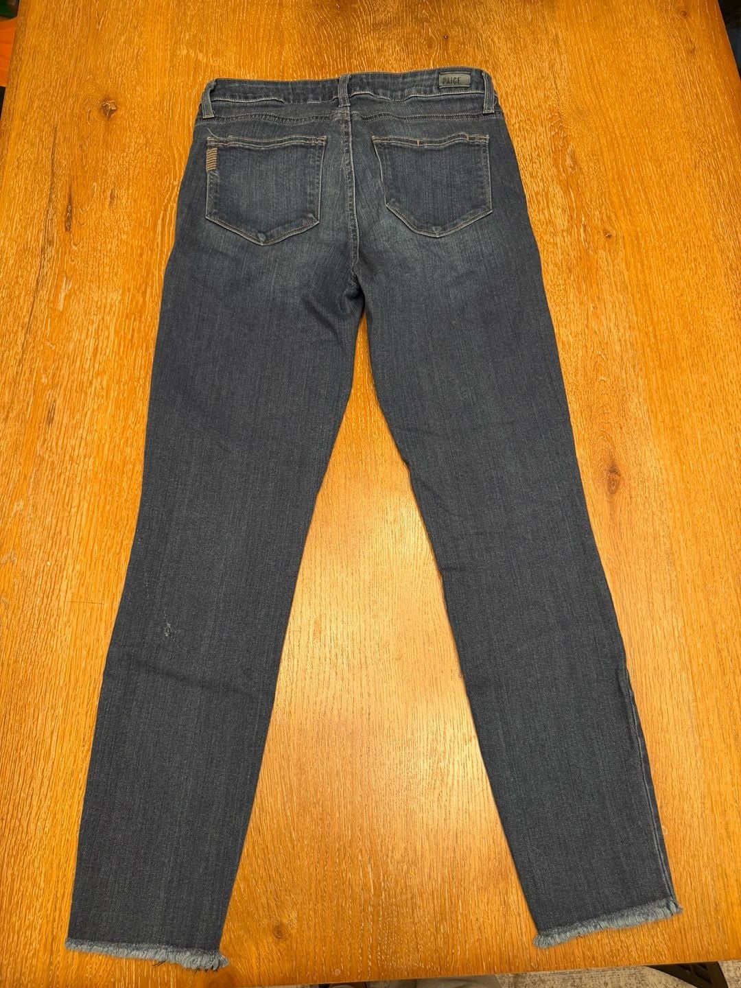 Paige Denim Skinny Jeans Size 28 Dark Wash 5