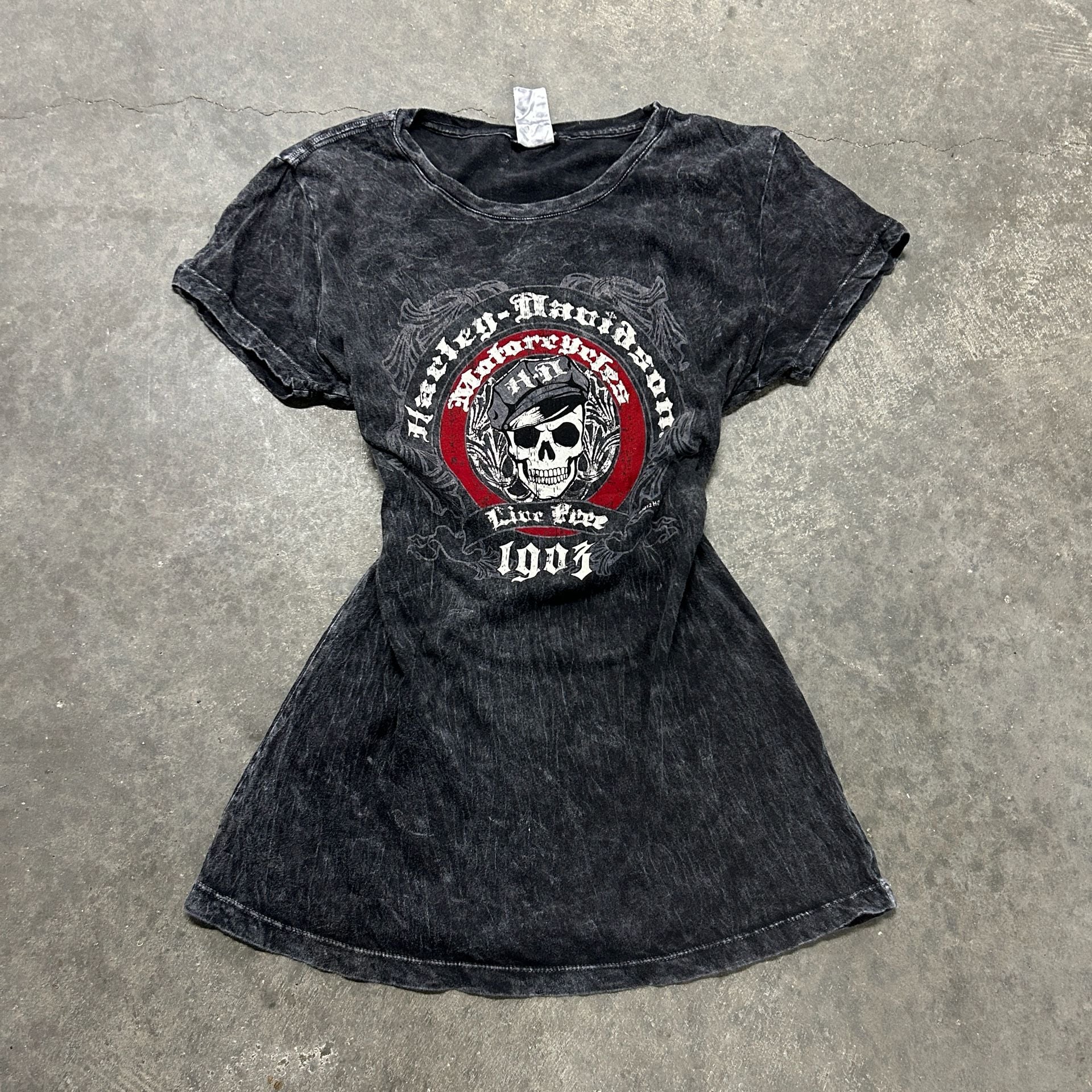 Harley-Davidson Graphic Mineral Wash T-Shirt 2