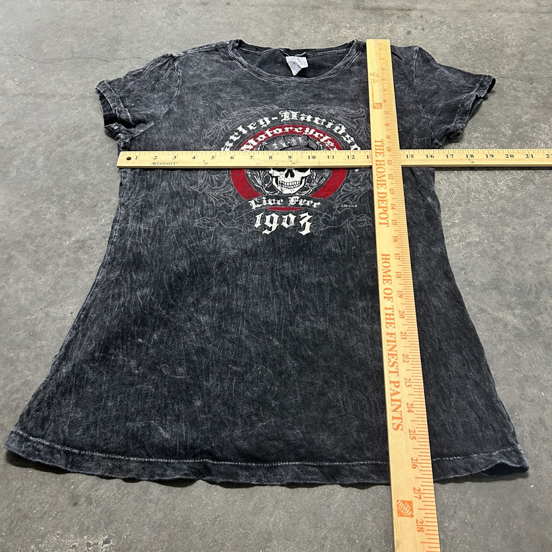 Harley-Davidson Graphic Mineral Wash T-Shirt 8