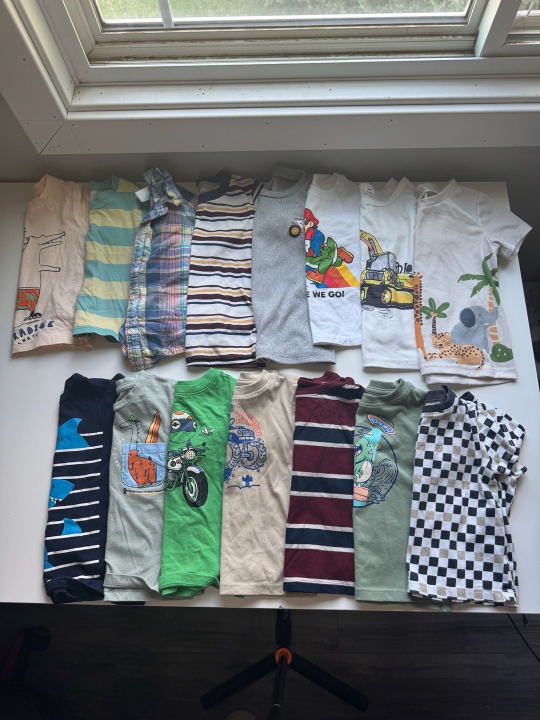 Toddler Bots Lot Of 15 Shirts Size 2T Multi brand 1