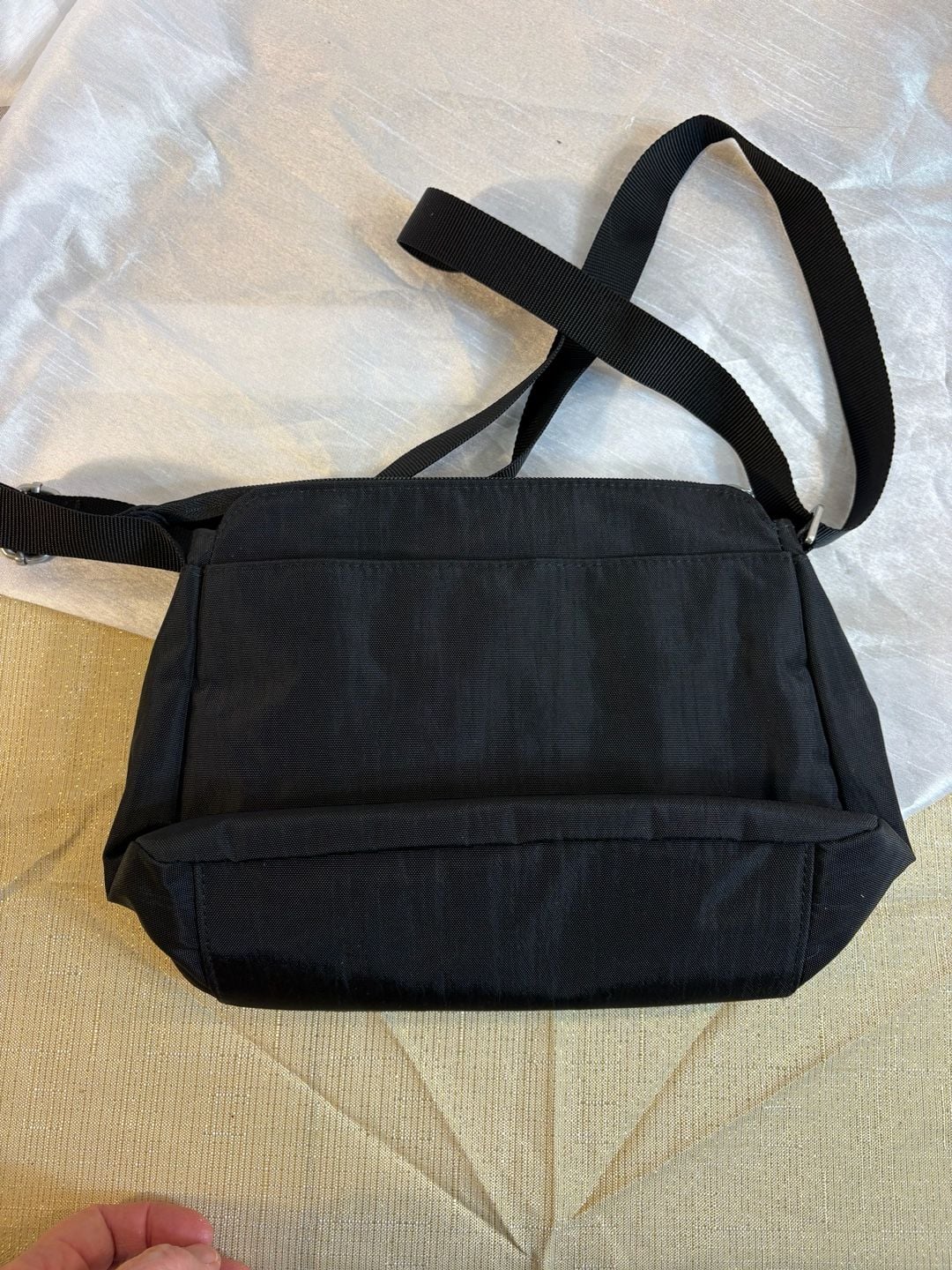 Baggallini Black Nylon Crossbody Bag 3