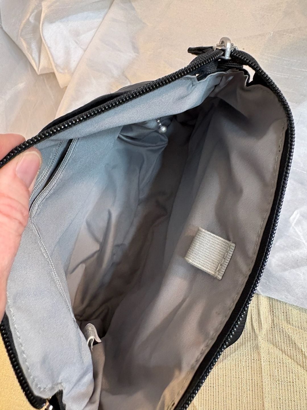 Baggallini Black Nylon Crossbody Bag 4