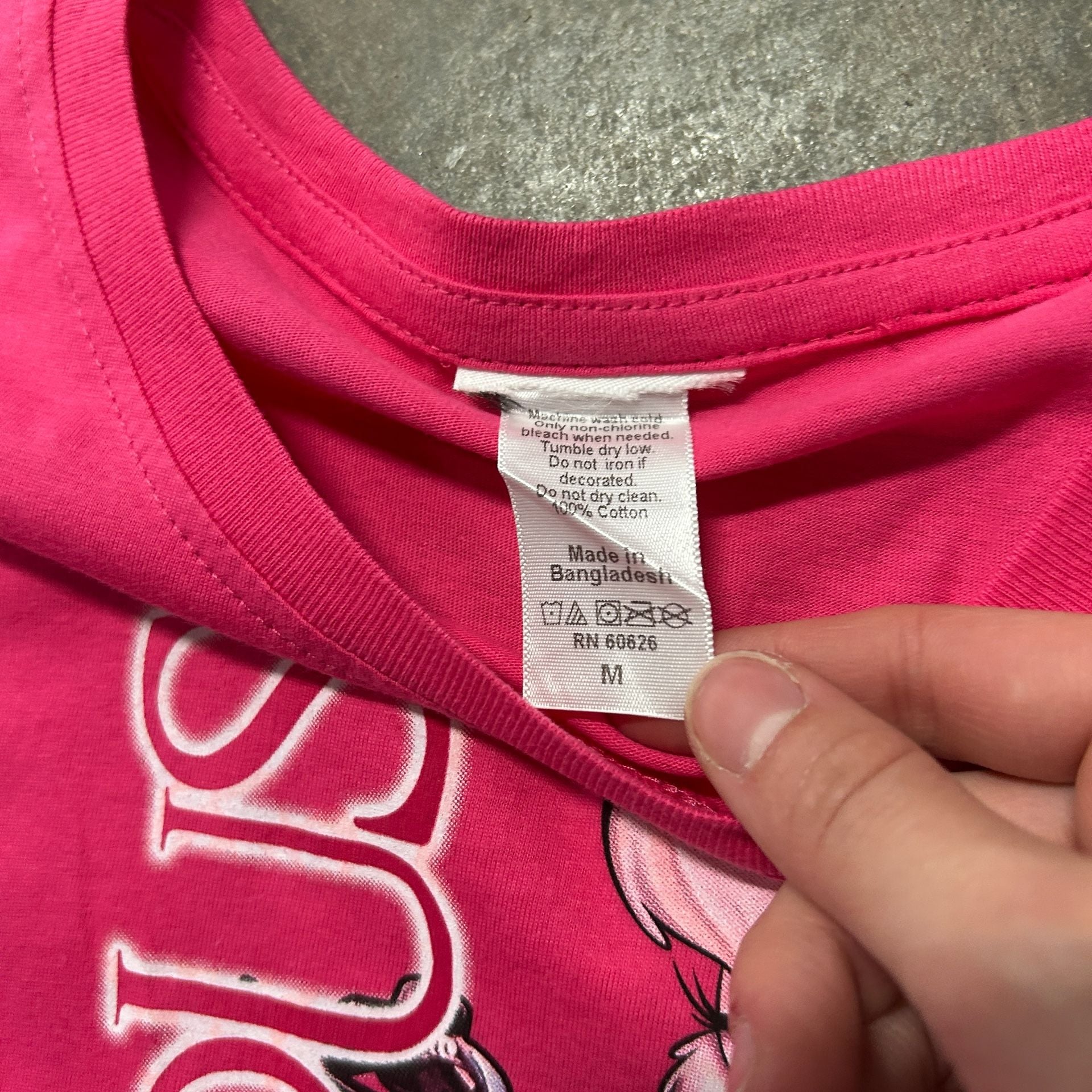 Harley Davidson Looney Tunes Lola Bunny Pink T Shirt Women's M Kauai Hawaii 3