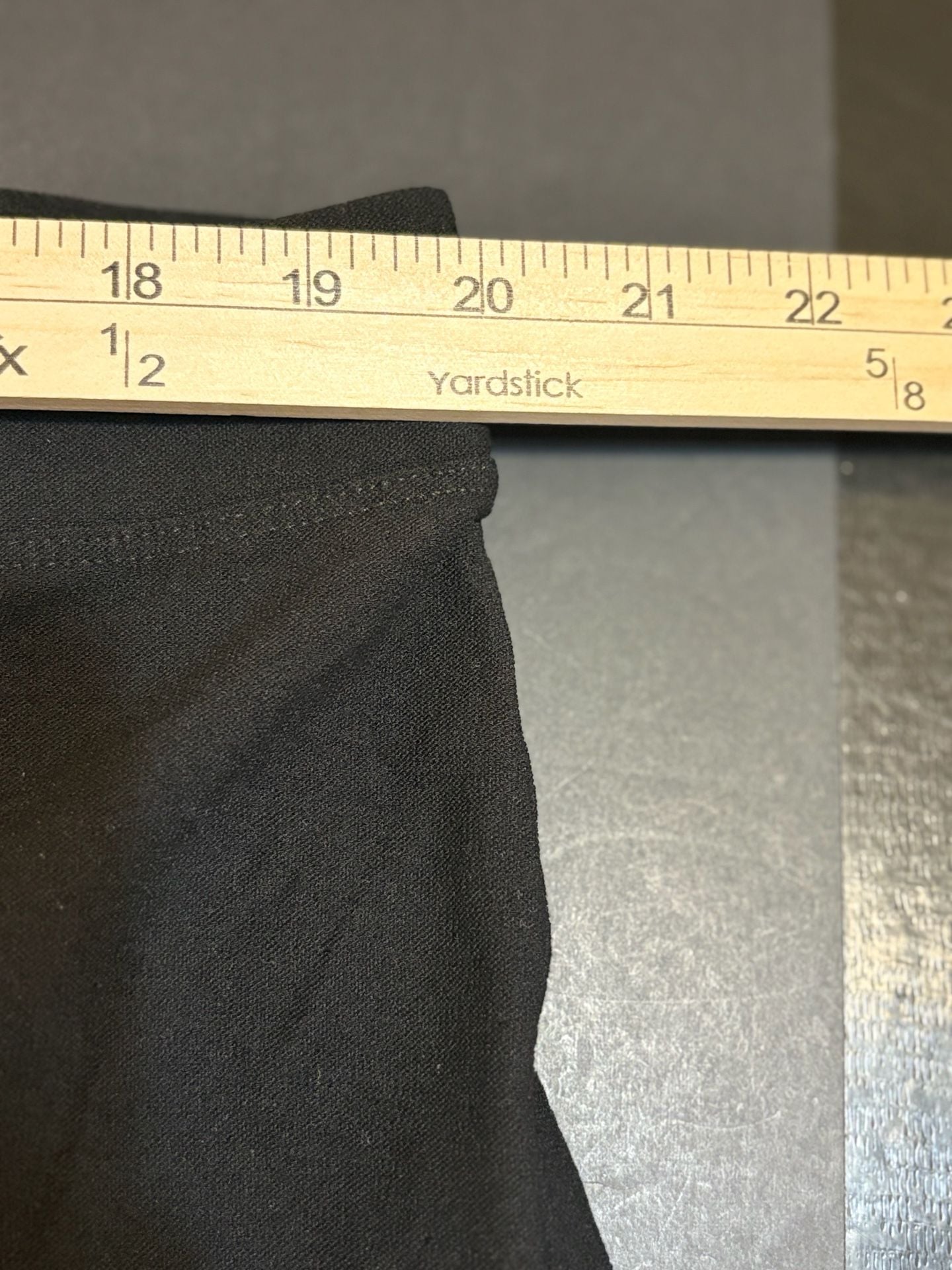 Eileen Fisher Pants Size 1X Black Viscose Blend Stretch Ankle Trousers 7