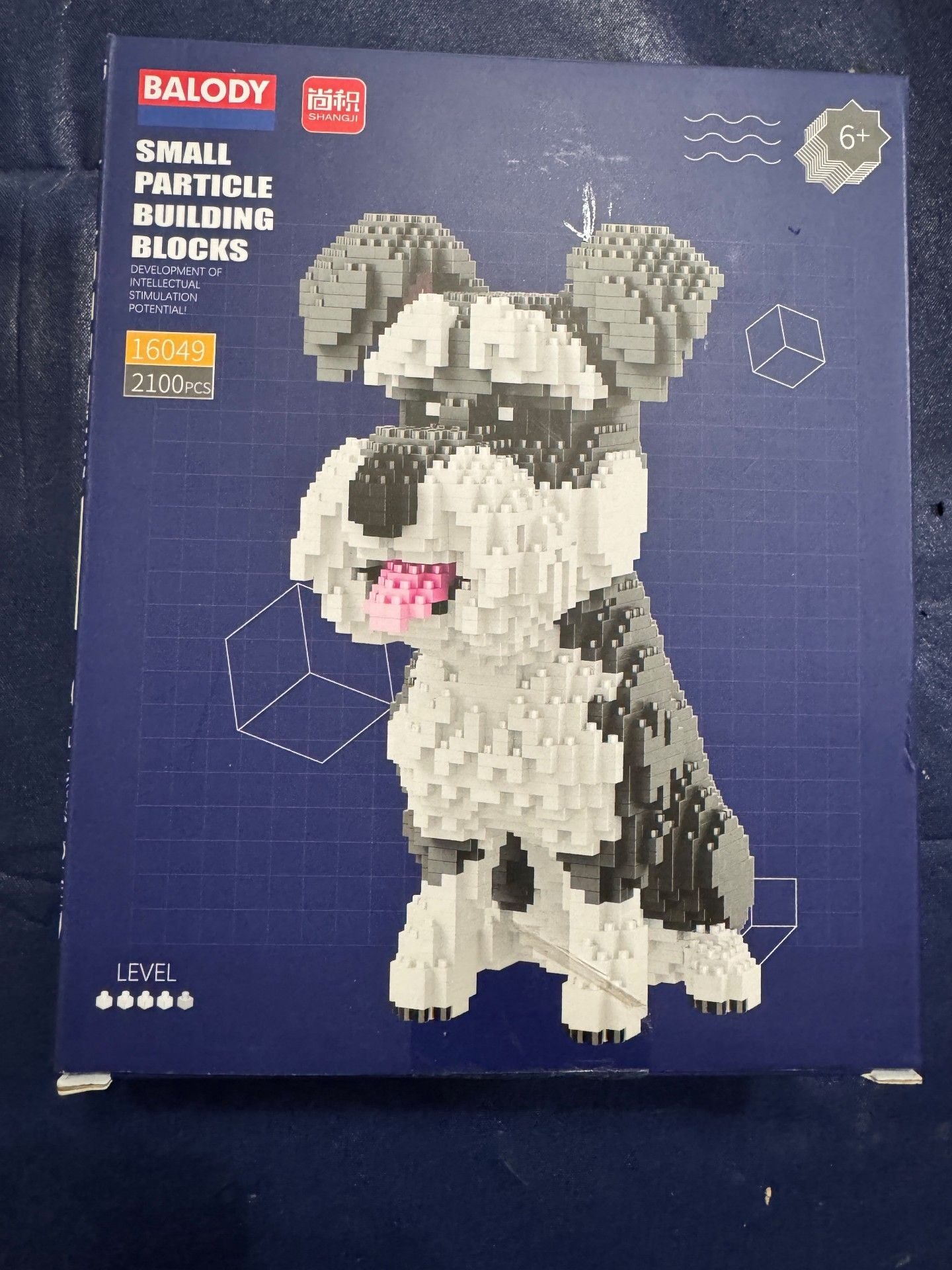 Balody Schnauzer Small Particle Building Blocks 16049 1
