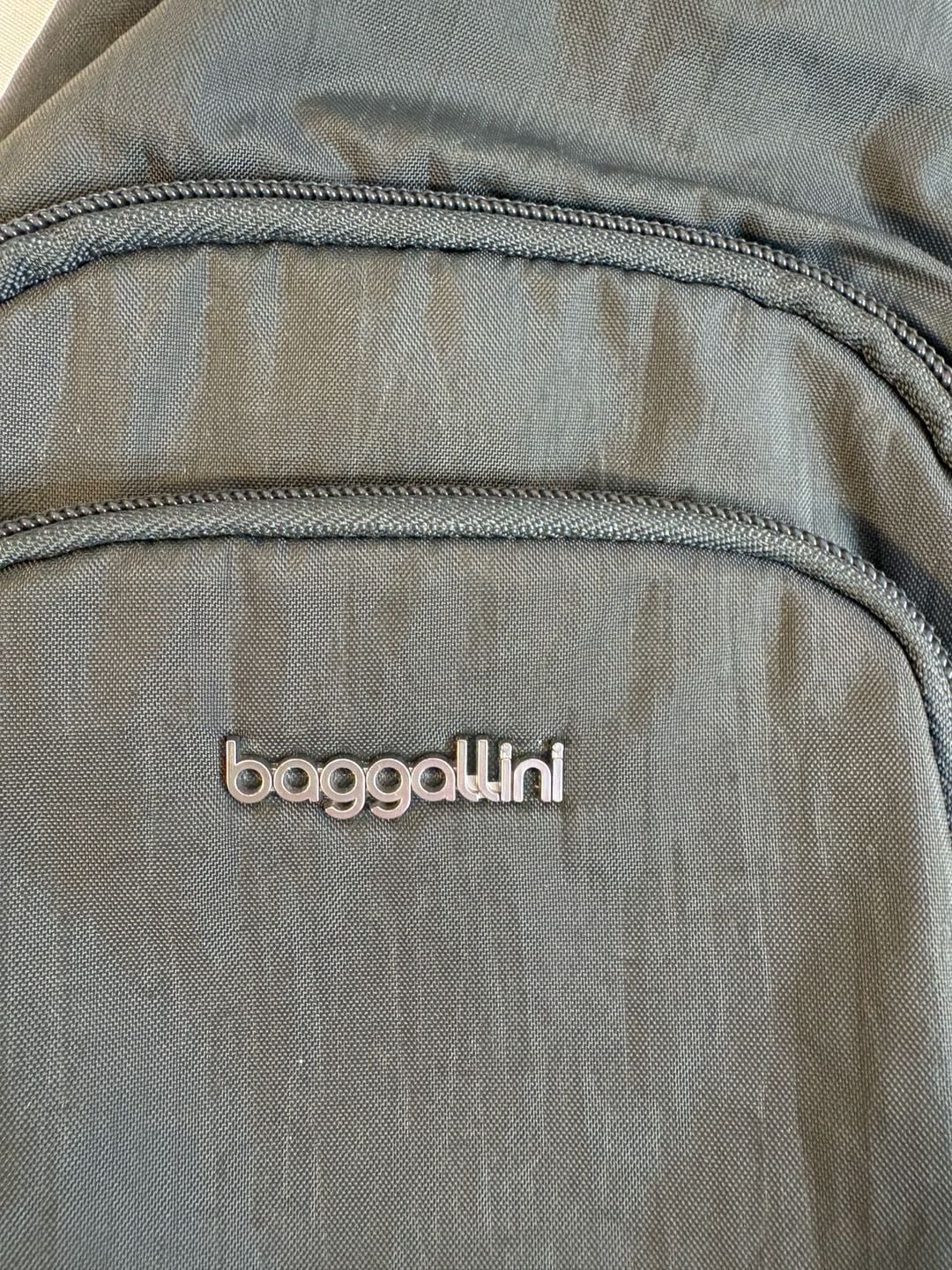 Baggallini grey Nylon Sling Crossbody Bag 3
