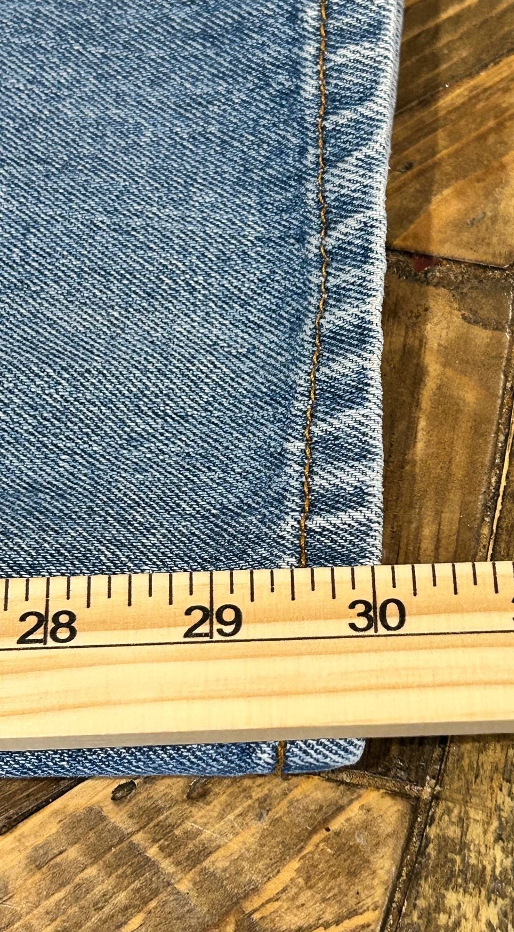 Levi's 505 Regular Fit Jeans 40x32 Blue Denim Regular Straight 8