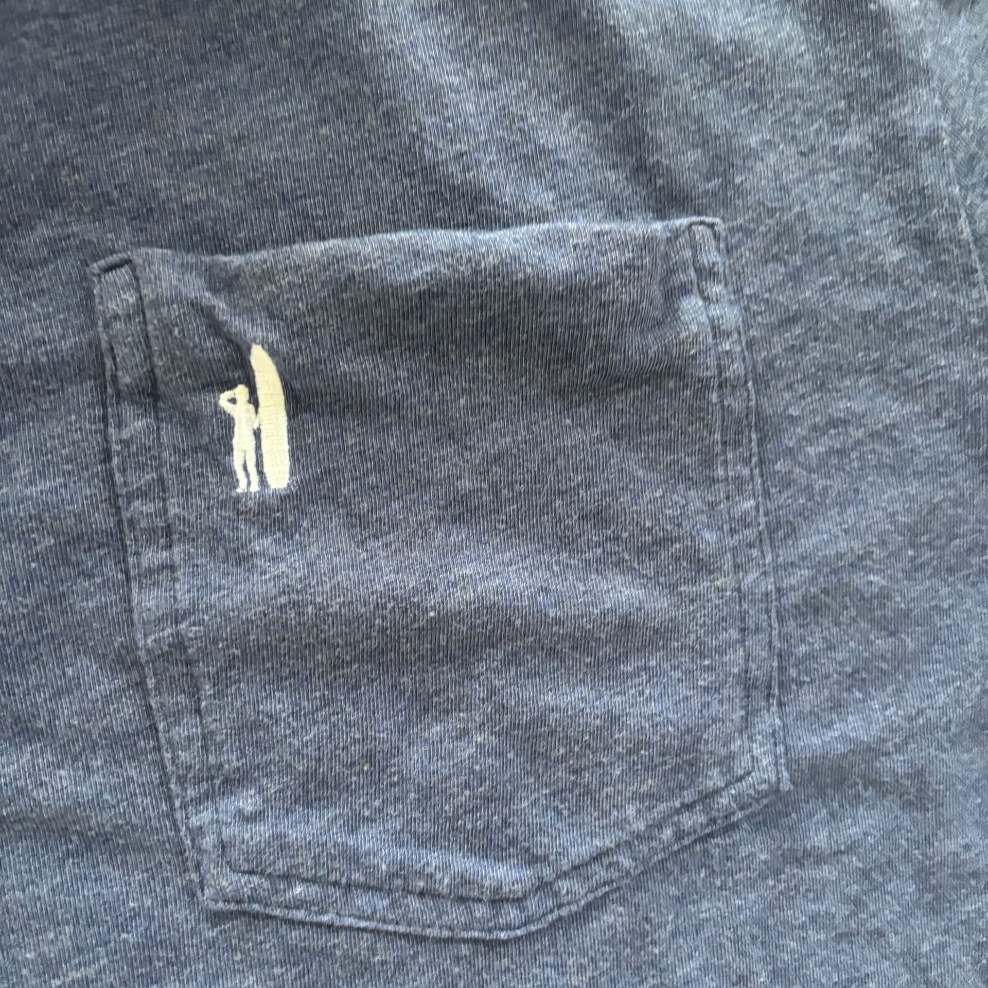 Johnnie-O Polo Shirt Size XXL Blue Pocket Short Sleeve Cotton 5