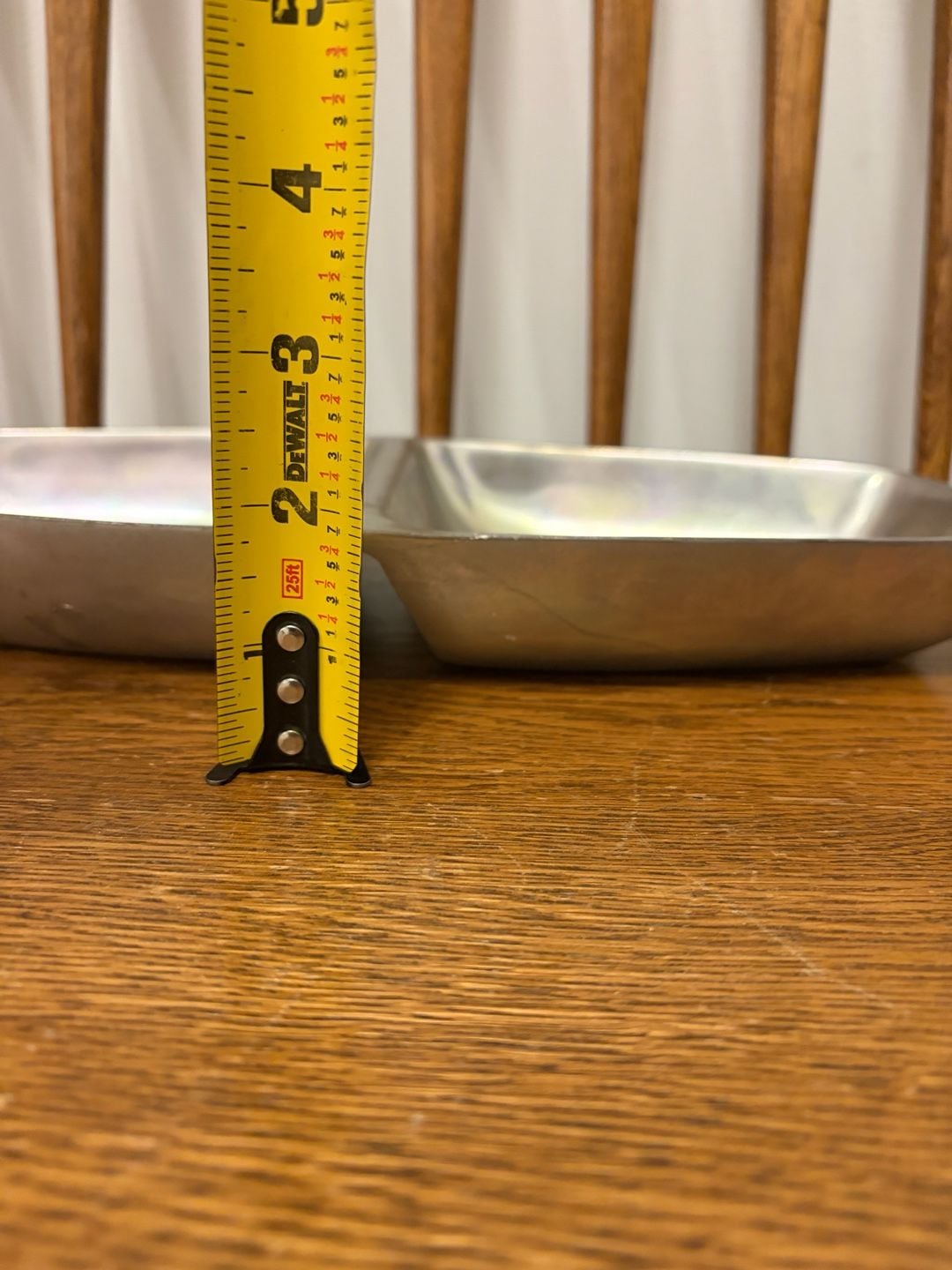 Pottery Barn Barona Divided Serving Tray Metal 4