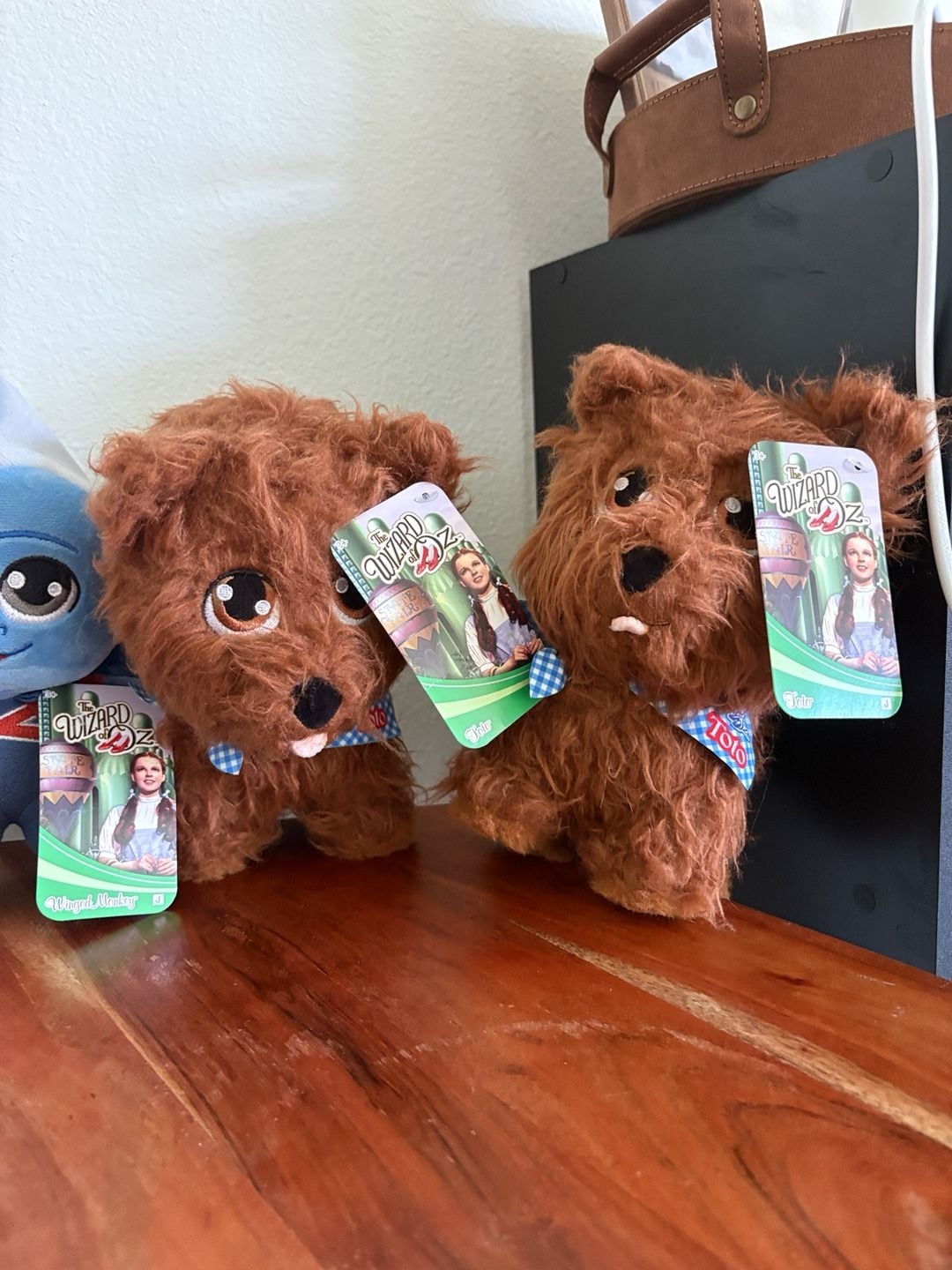 Jazwares The Wizard Of Oz Winged Monkey and Toto set of 3 Plushes 3