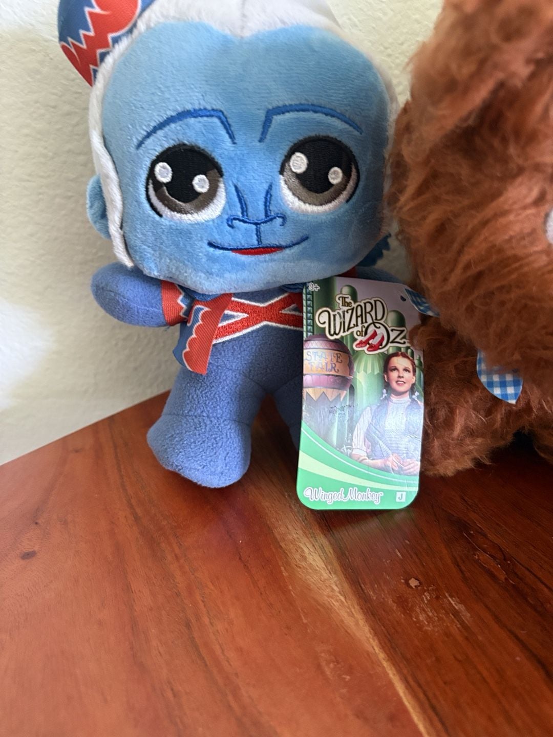 Jazwares The Wizard Of Oz Winged Monkey and Toto set of 3 Plushes 4