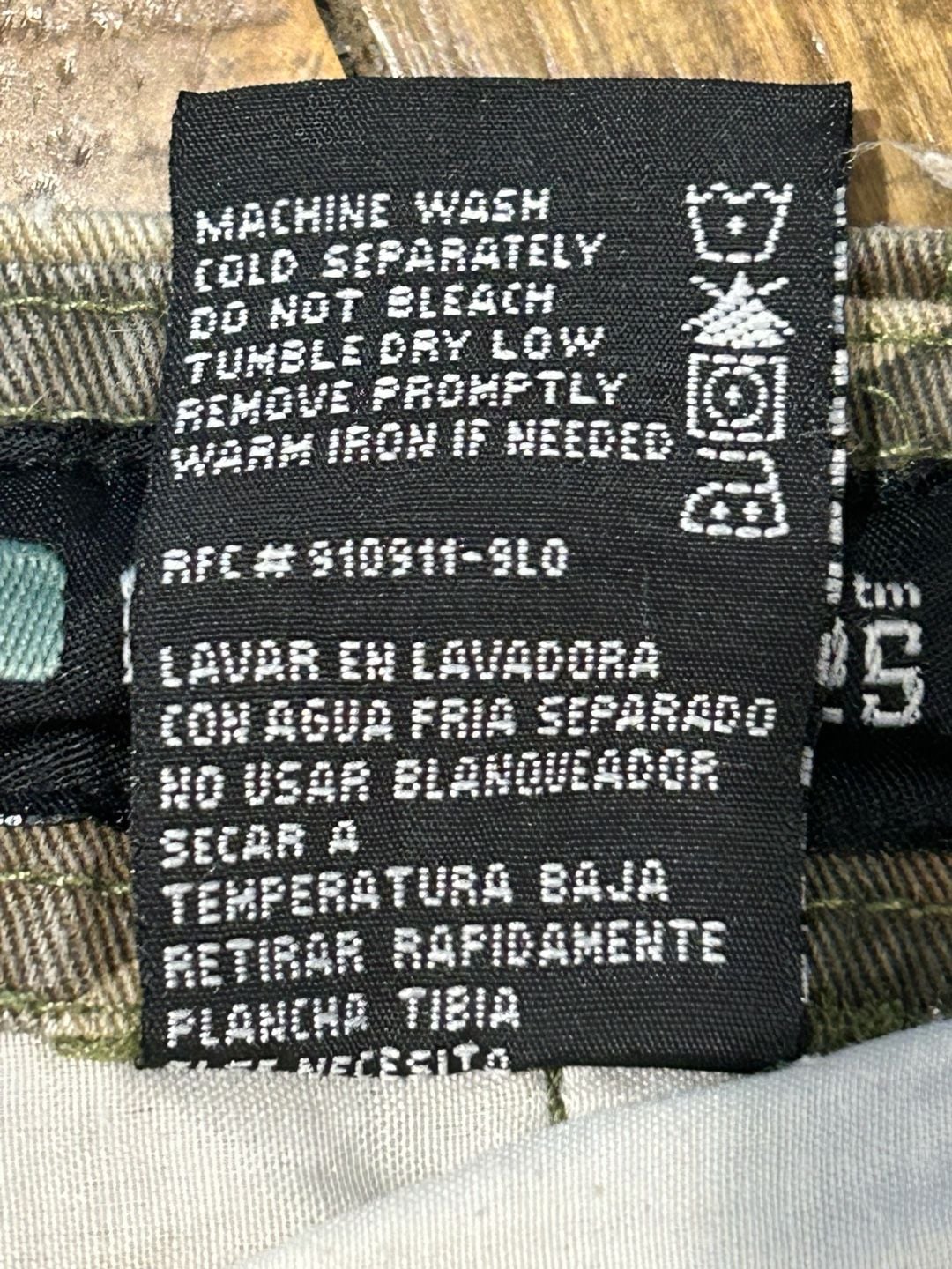 No Boundaries Cargo Pants Size 44x30 Camouflage Cotton 8