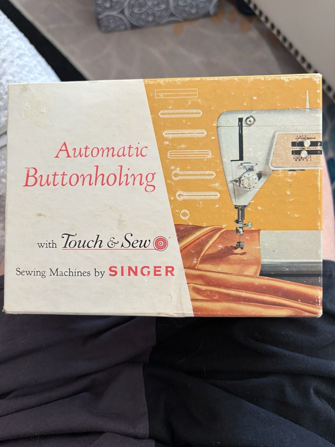 Singer Automatic Buttonholer Part No. 161829 Touch and Sew Set 2