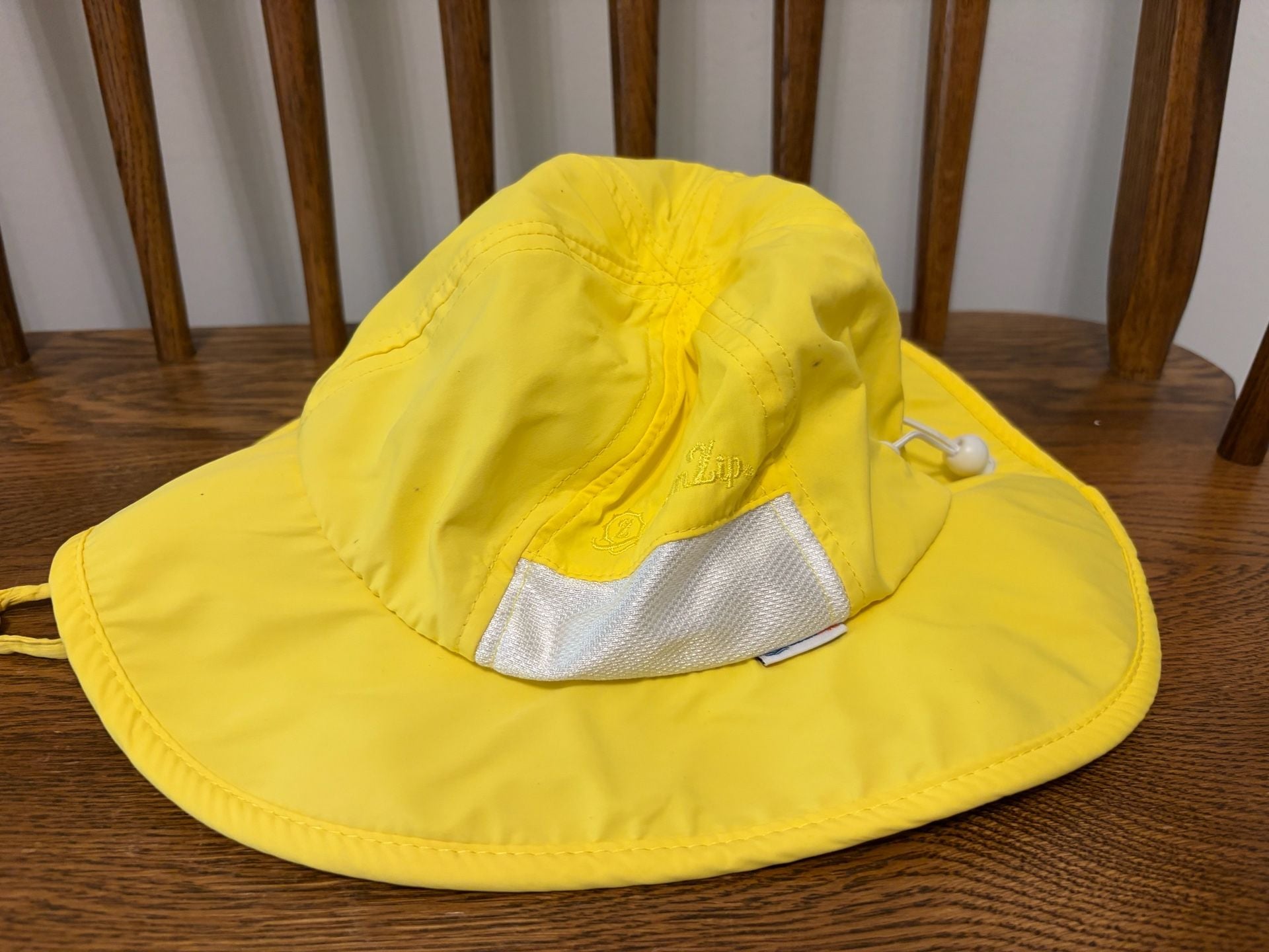 SwimZip Sun Hat Size 2-8Y Yellow Bucket Sun Protective 2