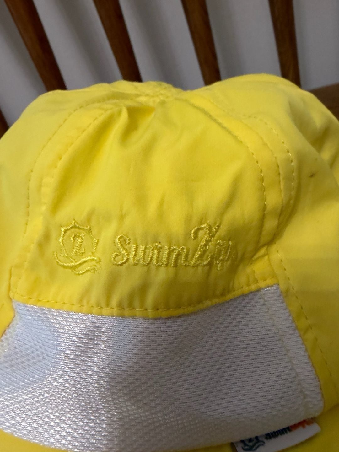 SwimZip Sun Hat Size 2-8Y Yellow Bucket Sun Protective 3