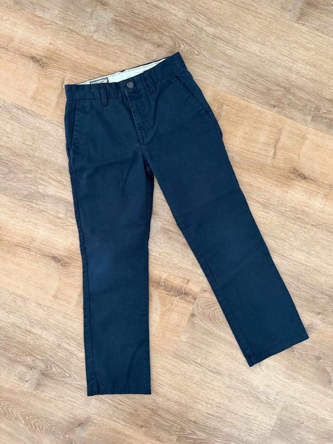 Volcom Chino Pants Size 22/8 Slim Blue Cotton 3