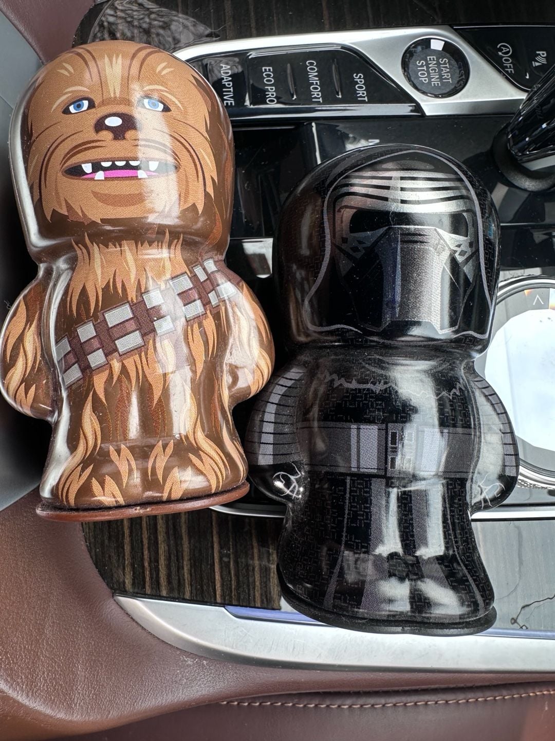 Schylling Star Wars BeBots Chewbacca And Kylo Ren Wind Up Figures 1