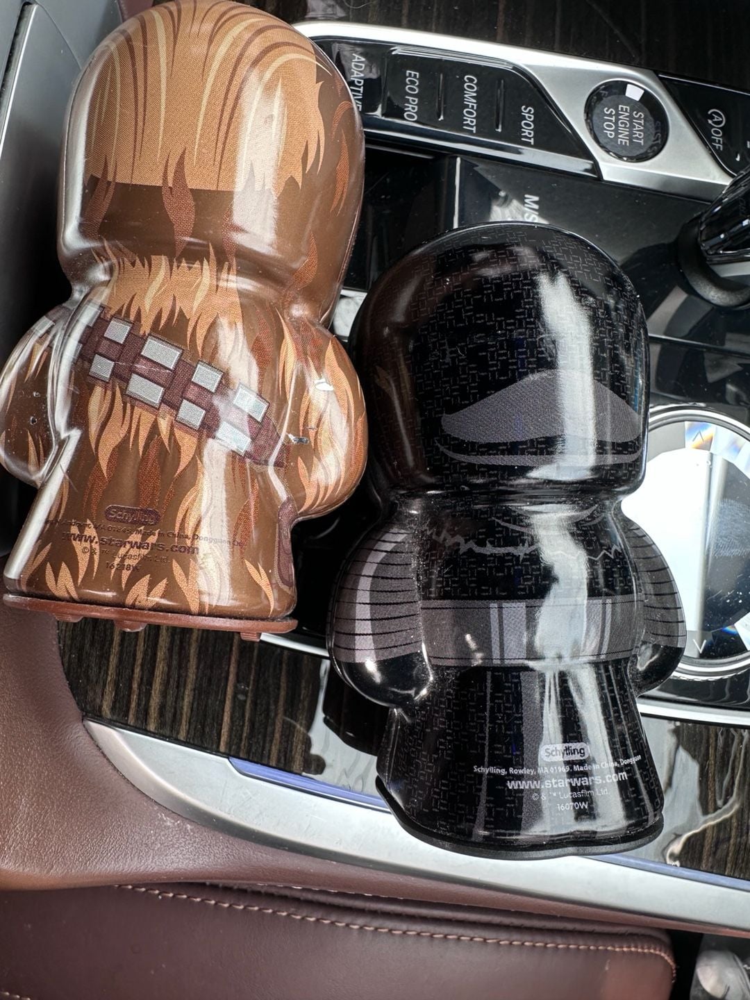 Schylling Star Wars BeBots Chewbacca And Kylo Ren Wind Up Figures 3