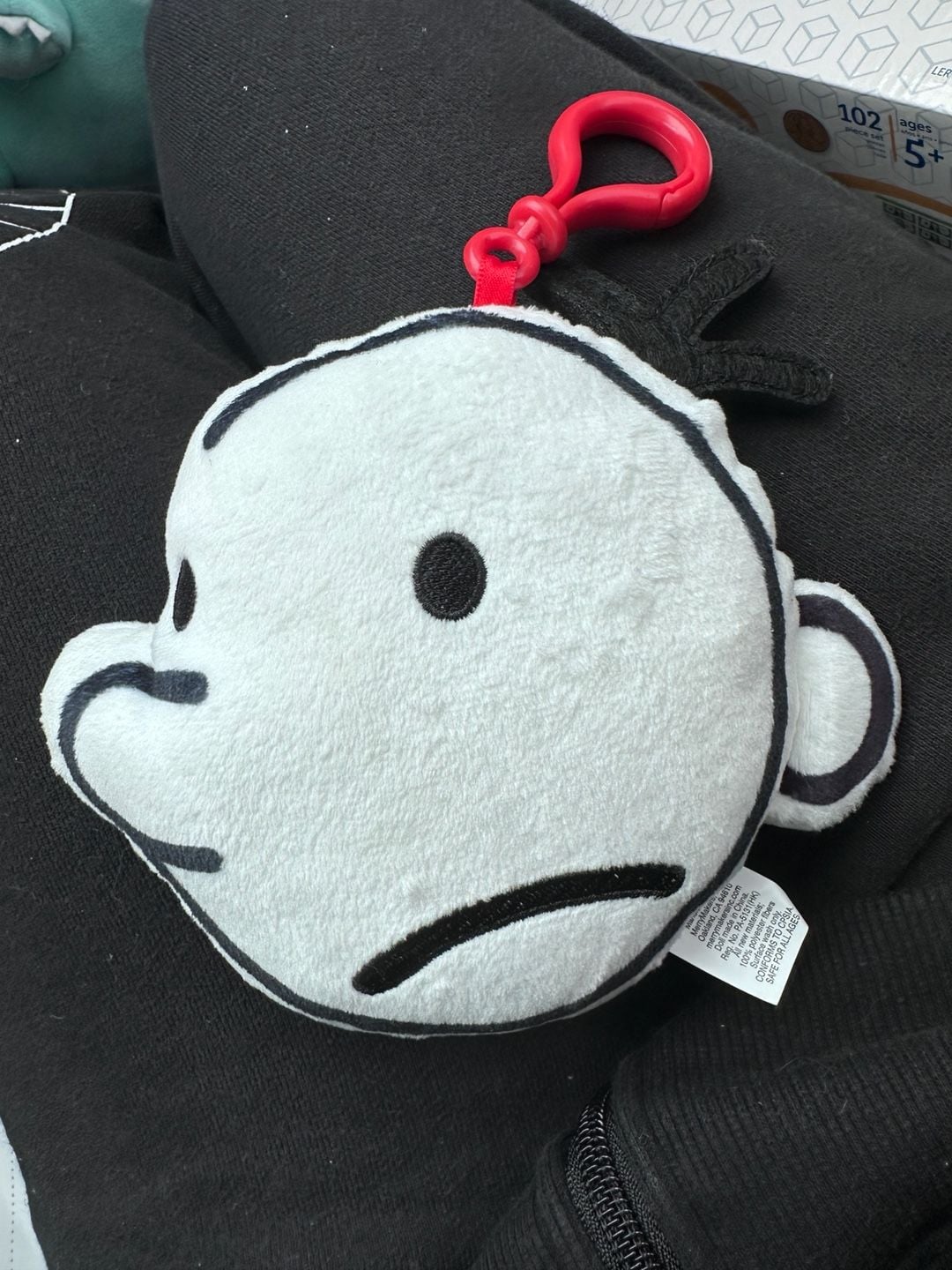 Diary Of A Wimpy Kid Backpack Pull Plush Keychain 2