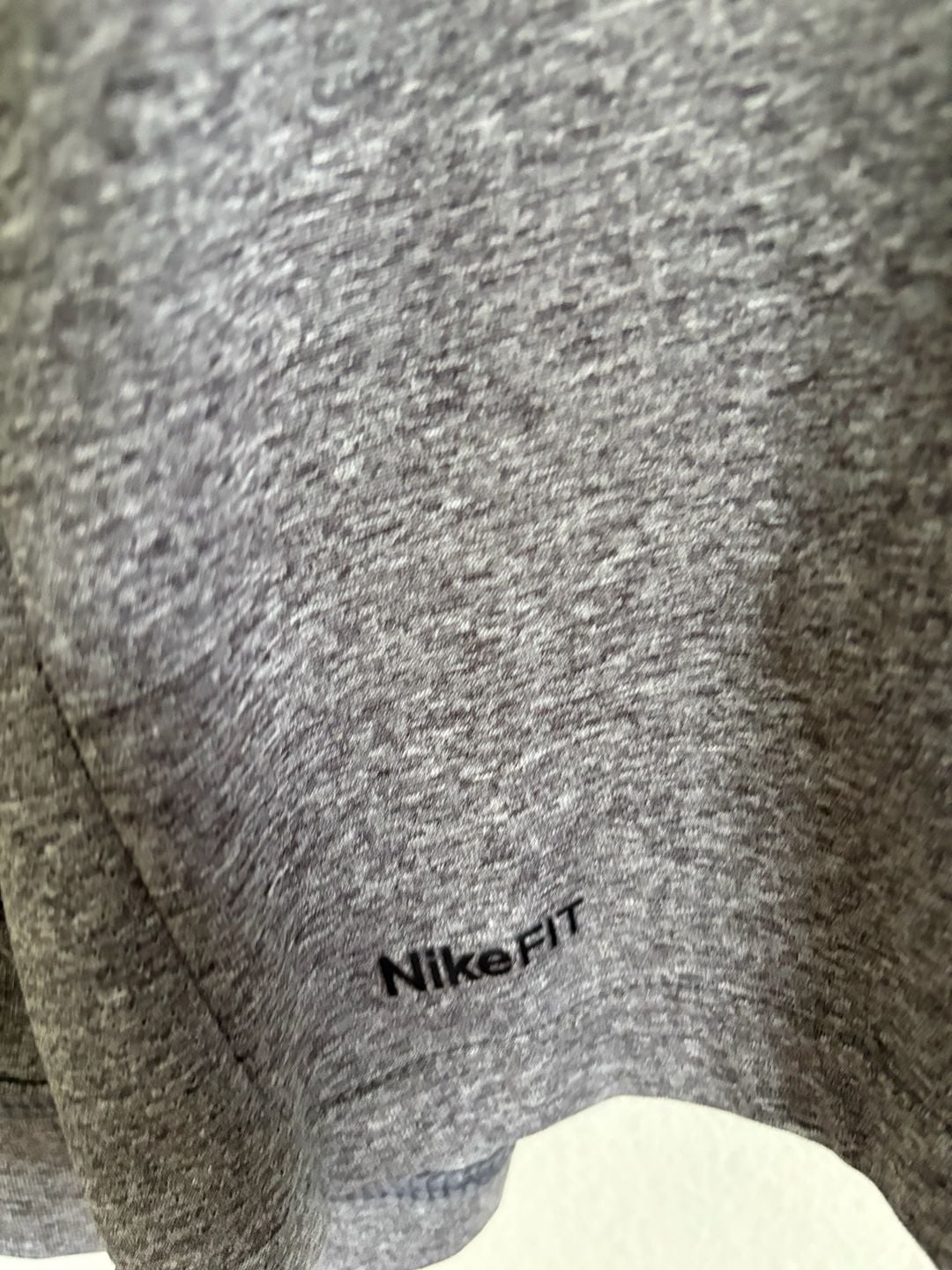 Nike Team Long Sleeve Shirt Size XL Gray Blue Nike Fit Dry Athletic 4