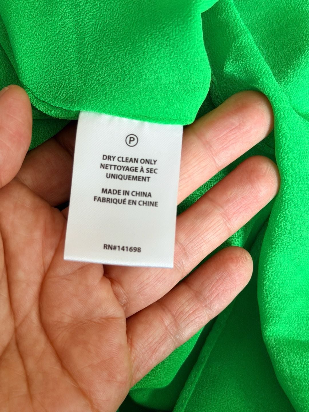 Ramy Brook Dress Size L Green Midi Belted Ribbed Short Sleeve 10