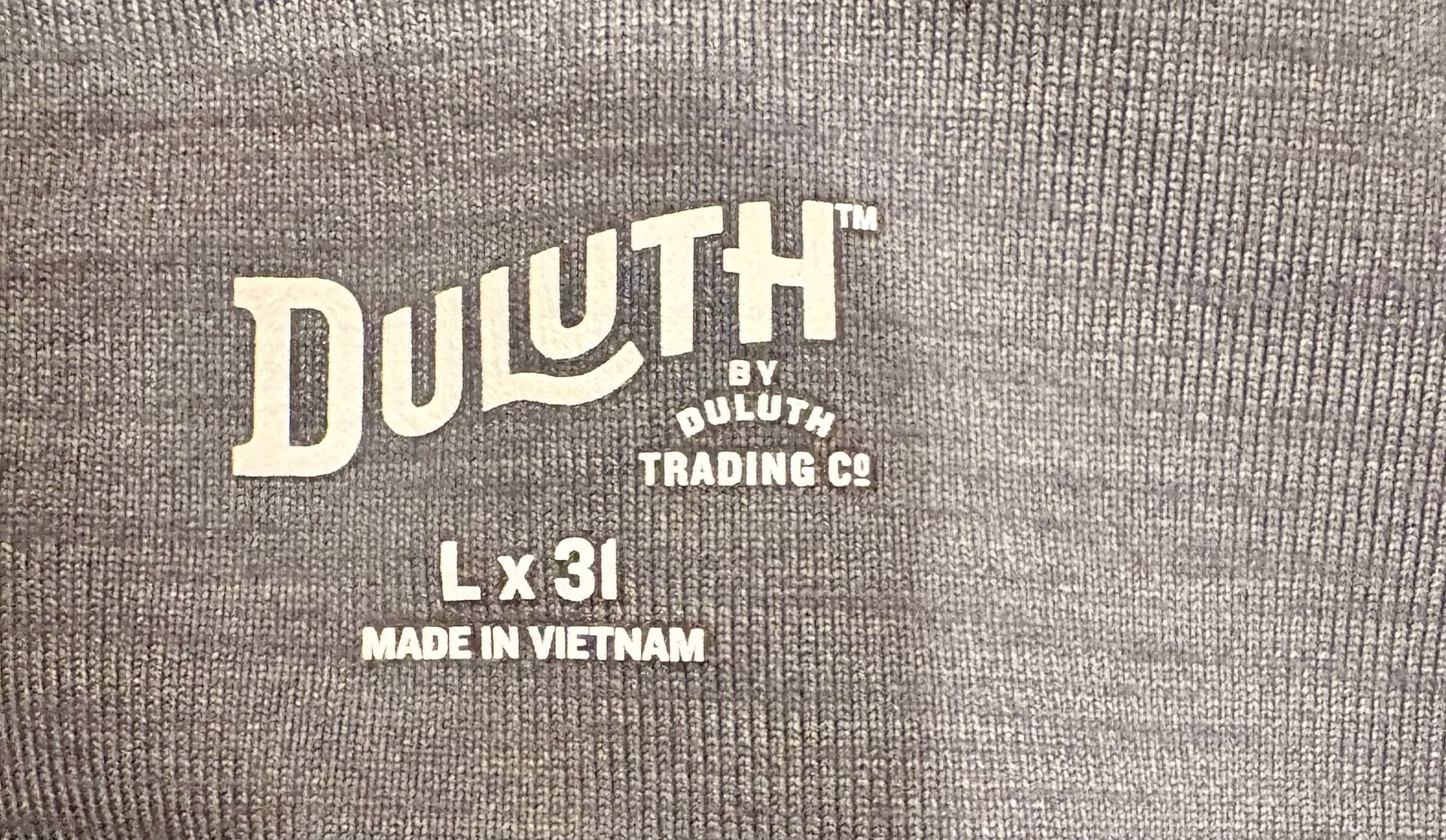 Duluth Trading Co NoGA Classic Slim Leg Pants Womens L Gray Heather Stretch 31” 6