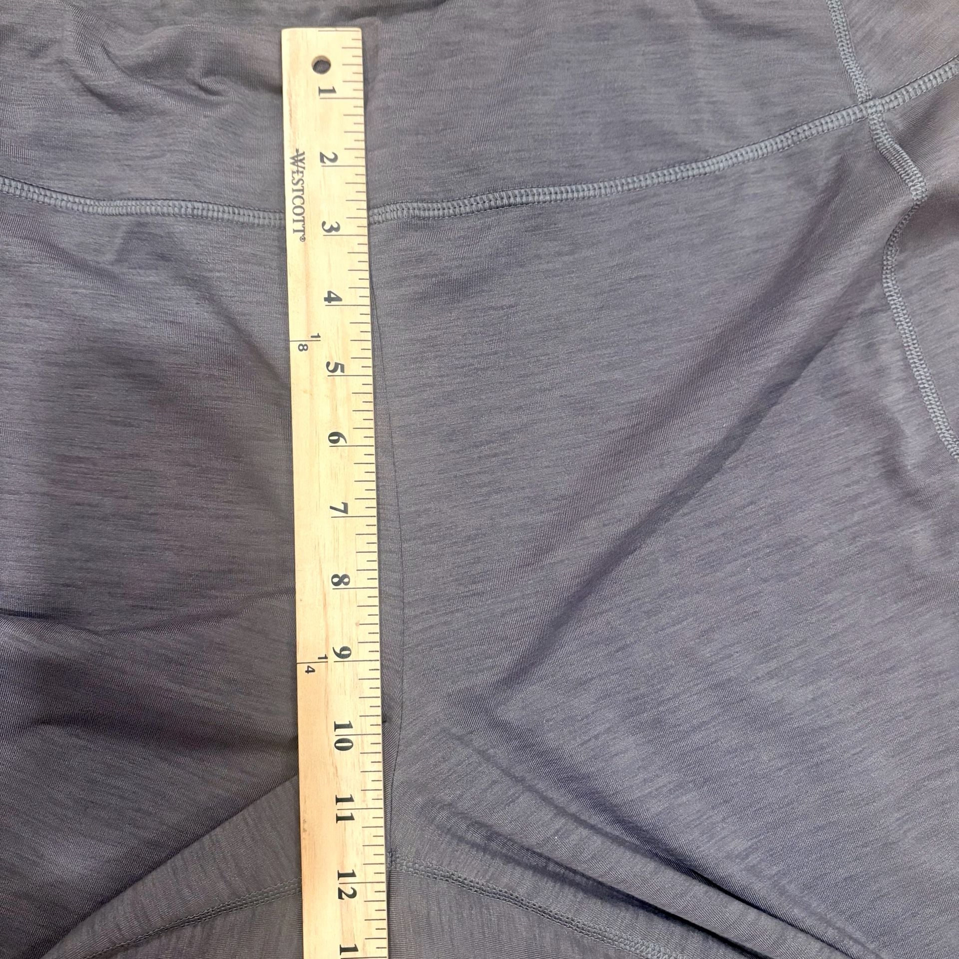 Duluth Trading Co NoGA Classic Slim Leg Pants Womens L Gray Heather Stretch 31” 11