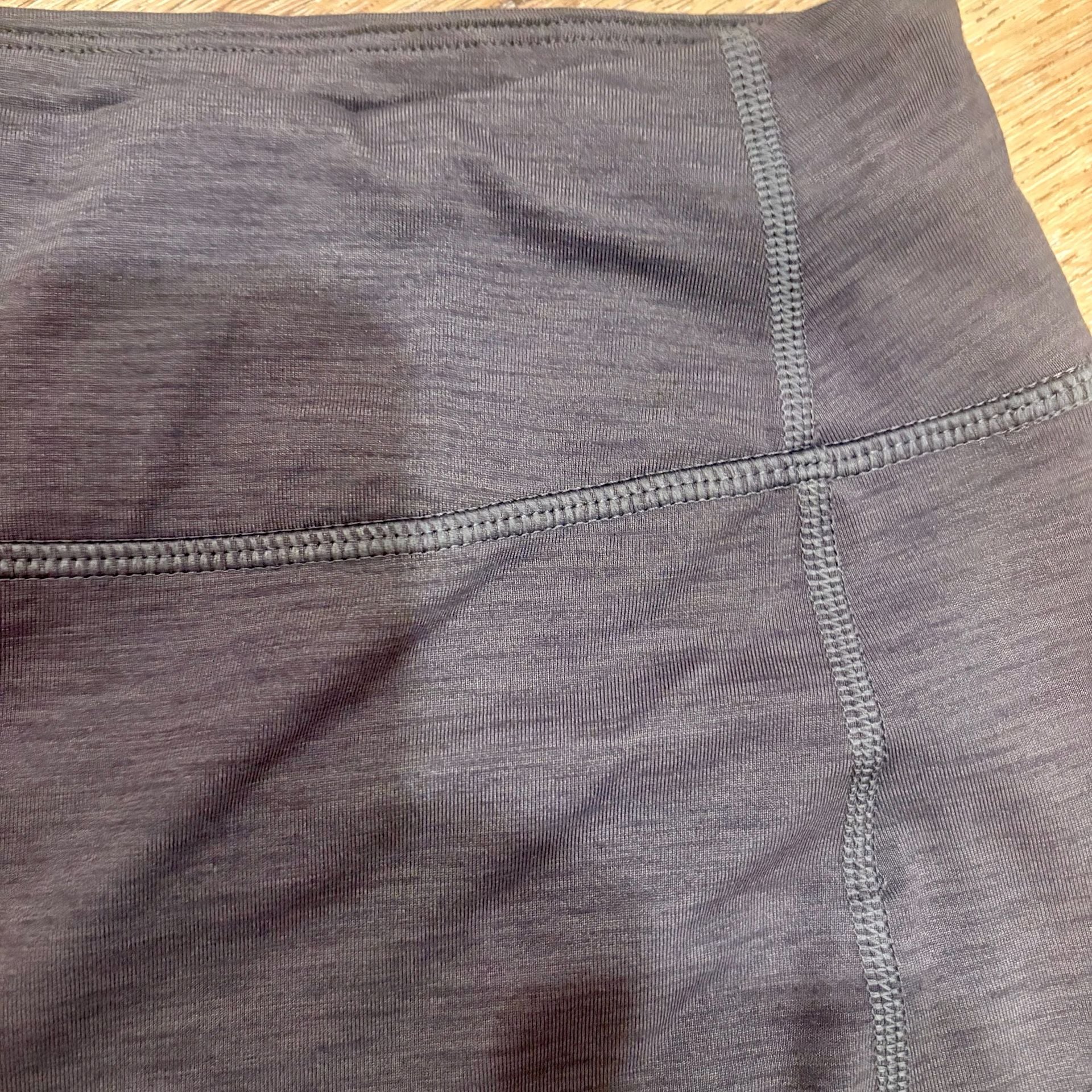 Duluth Trading Co NoGA Classic Slim Leg Pants Womens L Gray Heather Stretch 31” 13