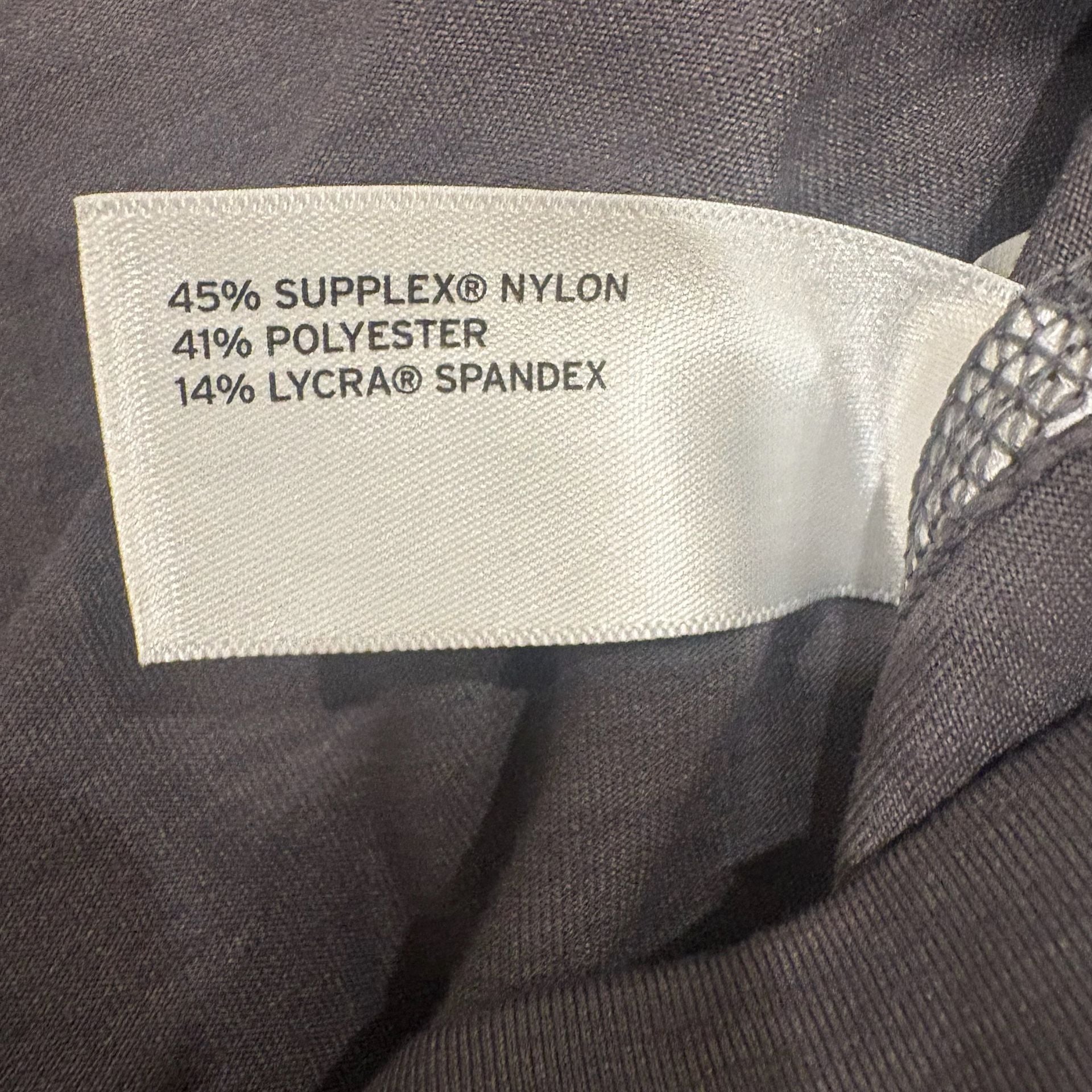 Duluth Trading Co NoGA Classic Slim Leg Pants Womens L Gray Heather Stretch 31” 17