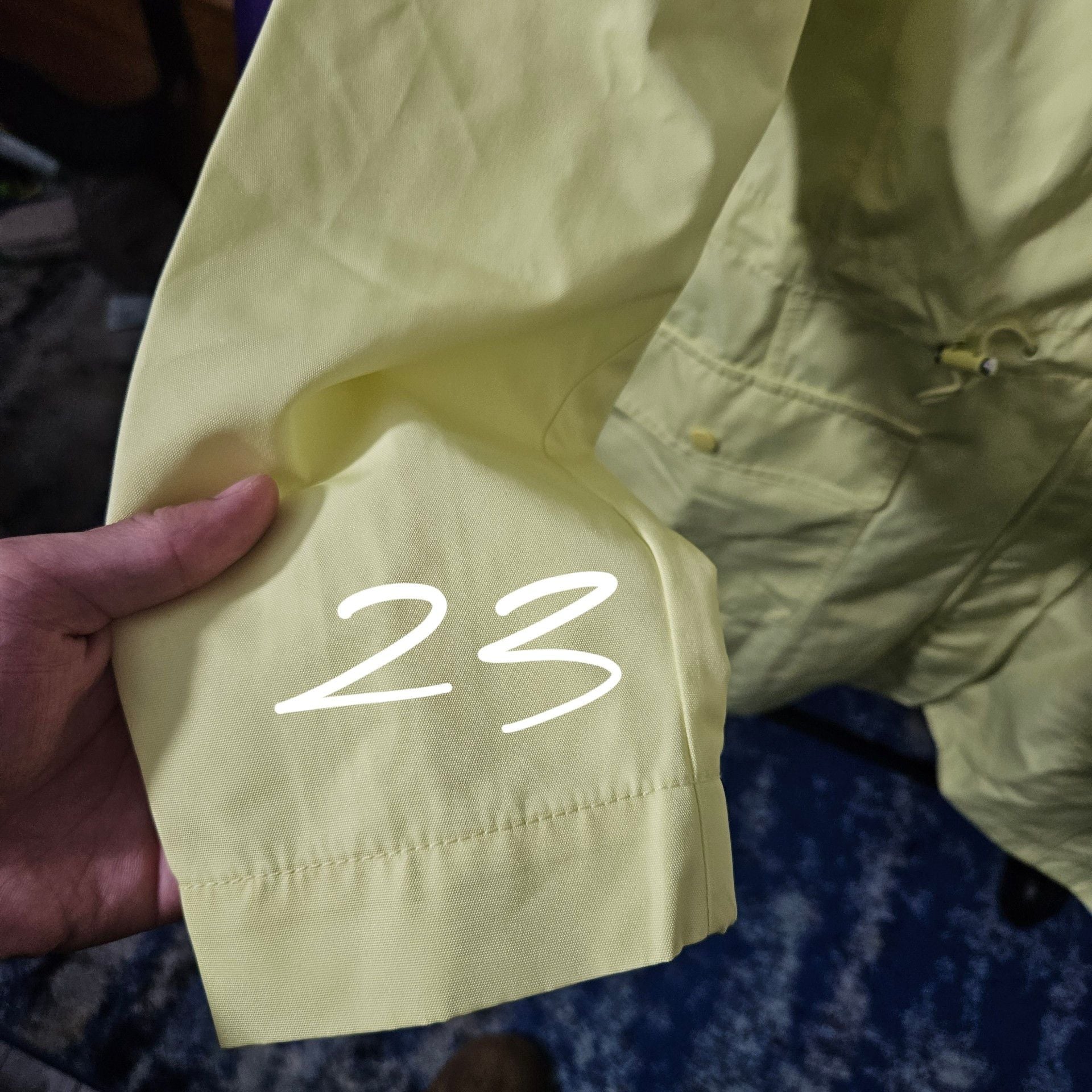 Talbots Plus Water-Resistant Hooded Jacket Size 1X Yellow 3