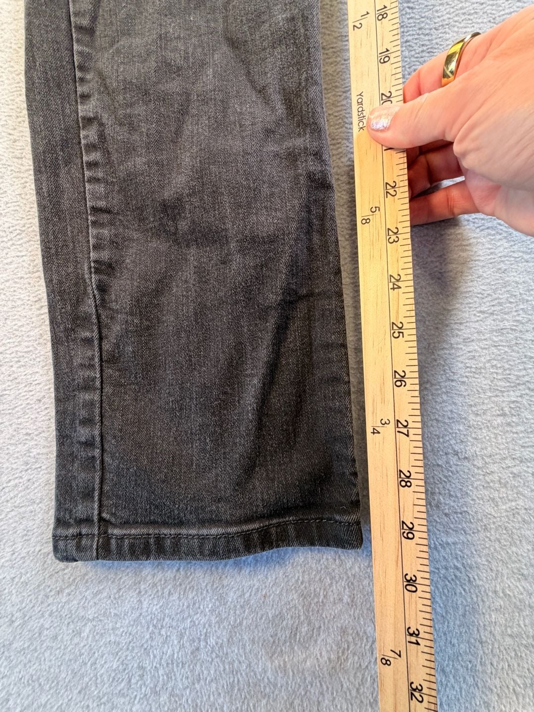 Levi's 511 Slim Jeans 34x32 Black Denim 4