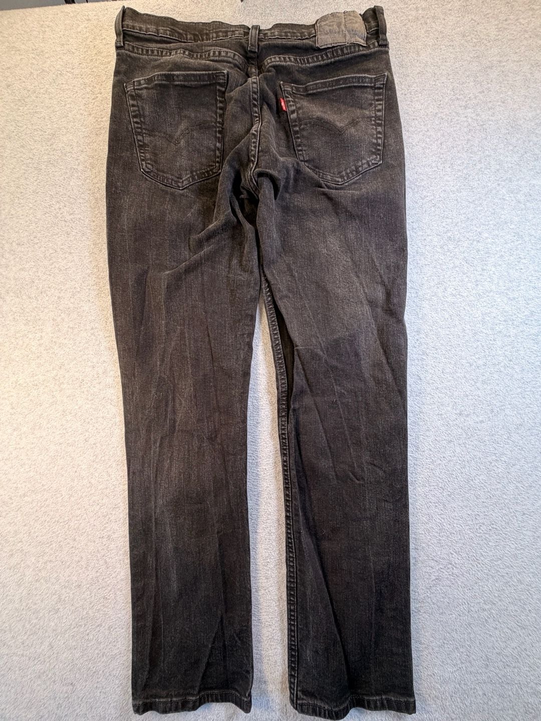 Levi's 511 Slim Jeans 34x32 Black Denim 7