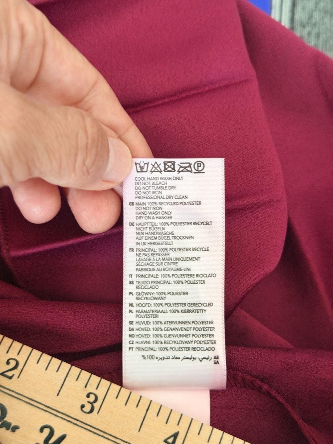 Closet London New Magenta PleatedDress  12