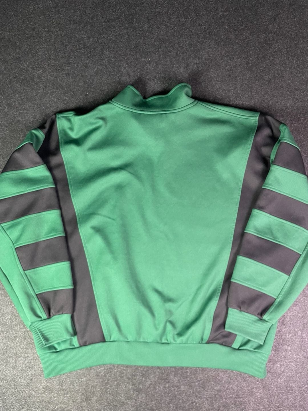 Adidas Vintage 1/4 Zip Pullover Sweatshirt Green Size L 10