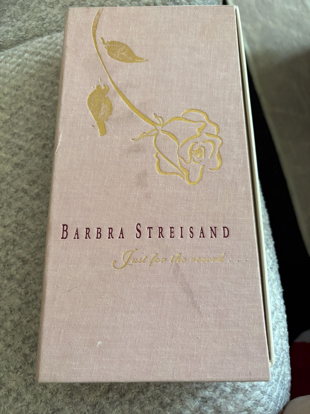 Barbra Streisand Just For The Record Cassette Box Set 2