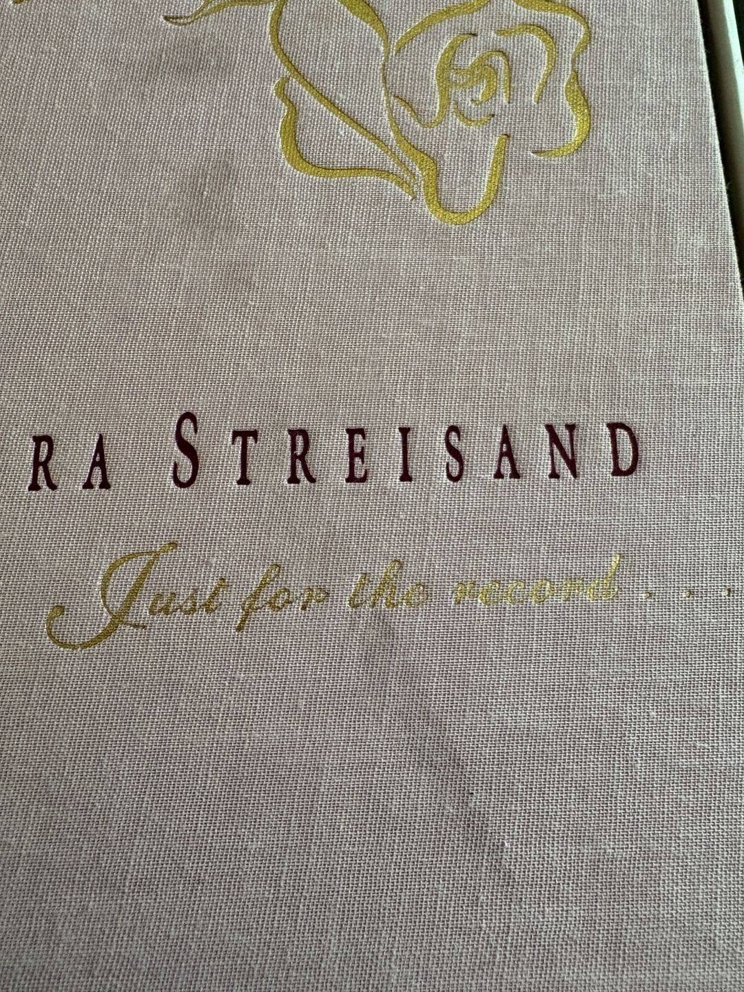 Barbra Streisand Just For The Record Cassette Box Set 3