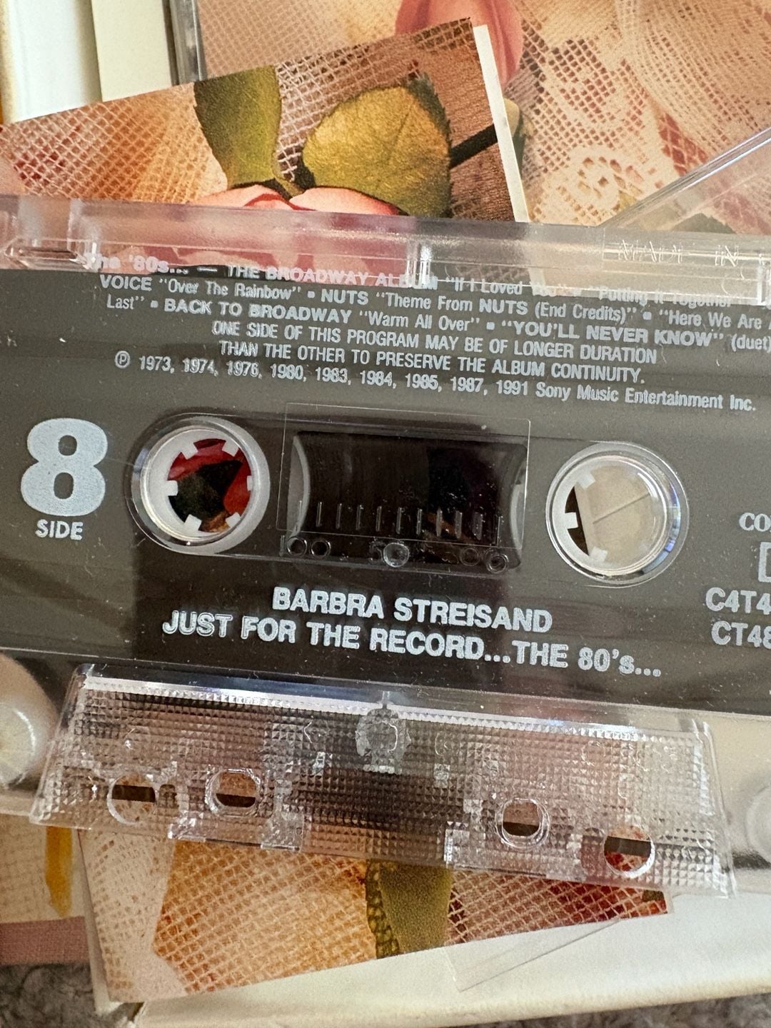 Barbra Streisand Just For The Record Cassette Box Set 9